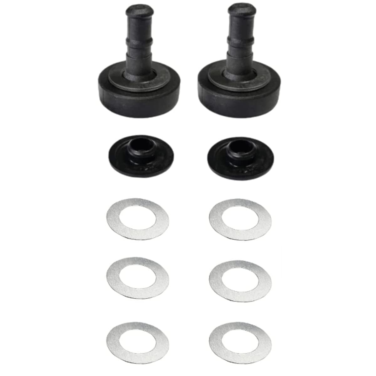 VHEUHZ Reibbelag Druckbolzen Belag-Satz Seitlich kompatibel mit AL-KO AKS 2000 2004 3004 1220755 AKS2000 AKS2004 AKS3004 AKS3504 287763 VHEUHZ Reibbelag Druckbolzen Belag-Satz Seitlich kompatibel mit AL-KO AKS 2000 2004 3004 1220755 AKS2000 AKS2004 AKS3004 AKS3504 287763 von VHEUHZ