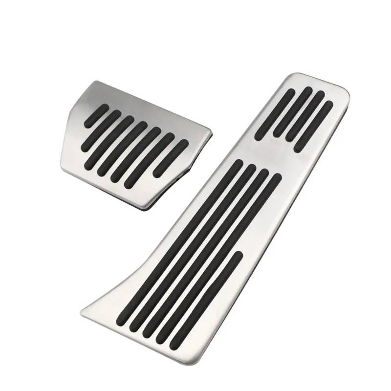 Autopedalabdeckungen Auto Aluminium Fußstütze Pedale Set Auto Pedale Abdeckung for BMW 3er 1er X1 M3 E30 E36 E39 E46 E87 E90 E91 E92 E93 von VHJIO