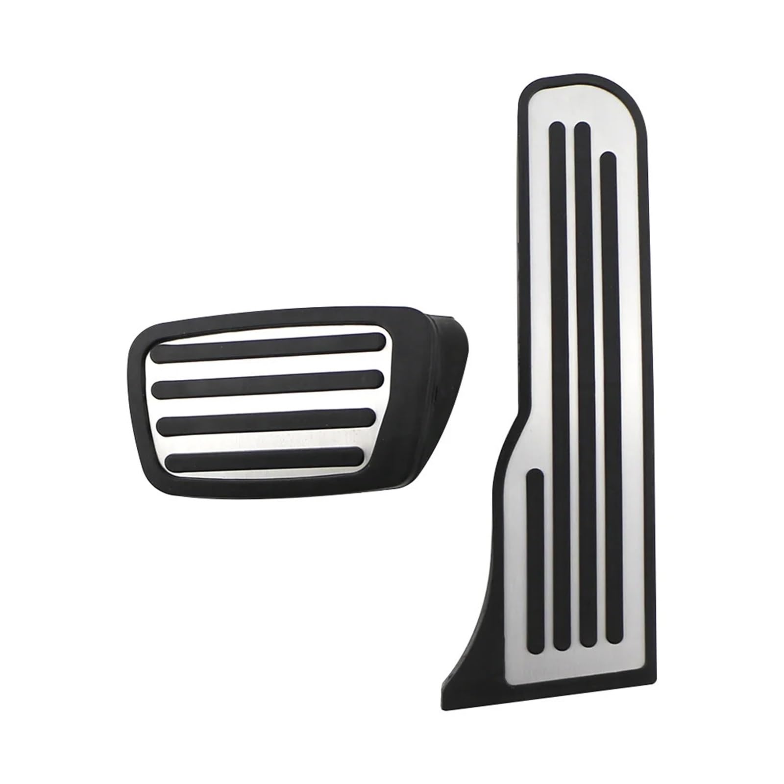 Autopedalabdeckungen Auto-Fußpedale for Cadillac ATS 2011–2015 for ATS-L CT6 2016–2017, Gaspedal, Bremse, Edelstahl, rutschfest, Pedalabdeckung(at Without Rest) von VHJIO
