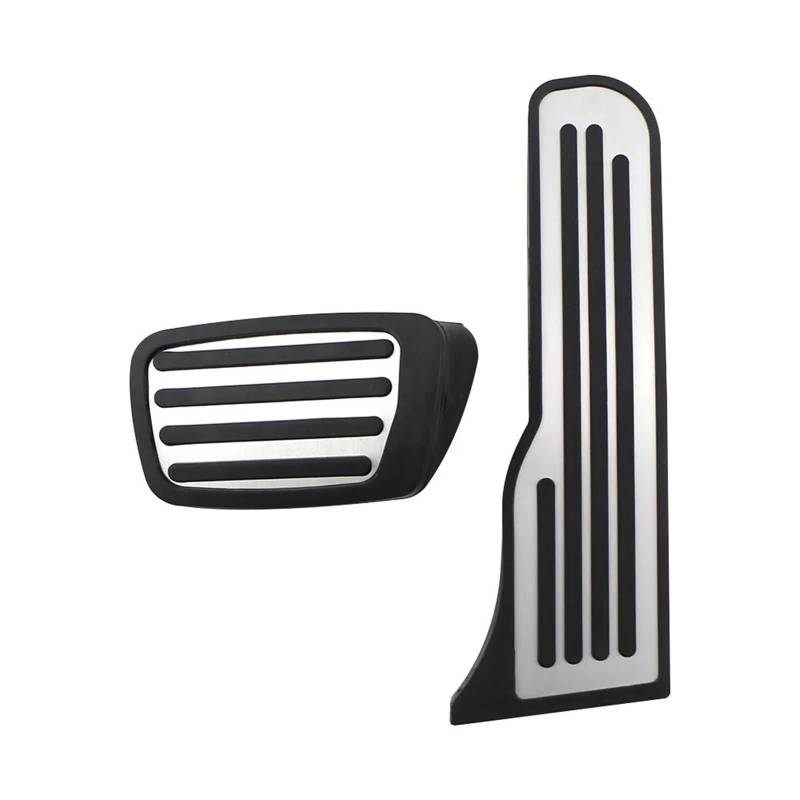 Autopedalabdeckungen Auto-Fußpedale for Cadillac ATS 2011–2015 for ATS-L CT6 2016–2017, Gaspedal, Bremse, Edelstahl, rutschfest, Pedalabdeckung(at Without Rest) von VHJIO