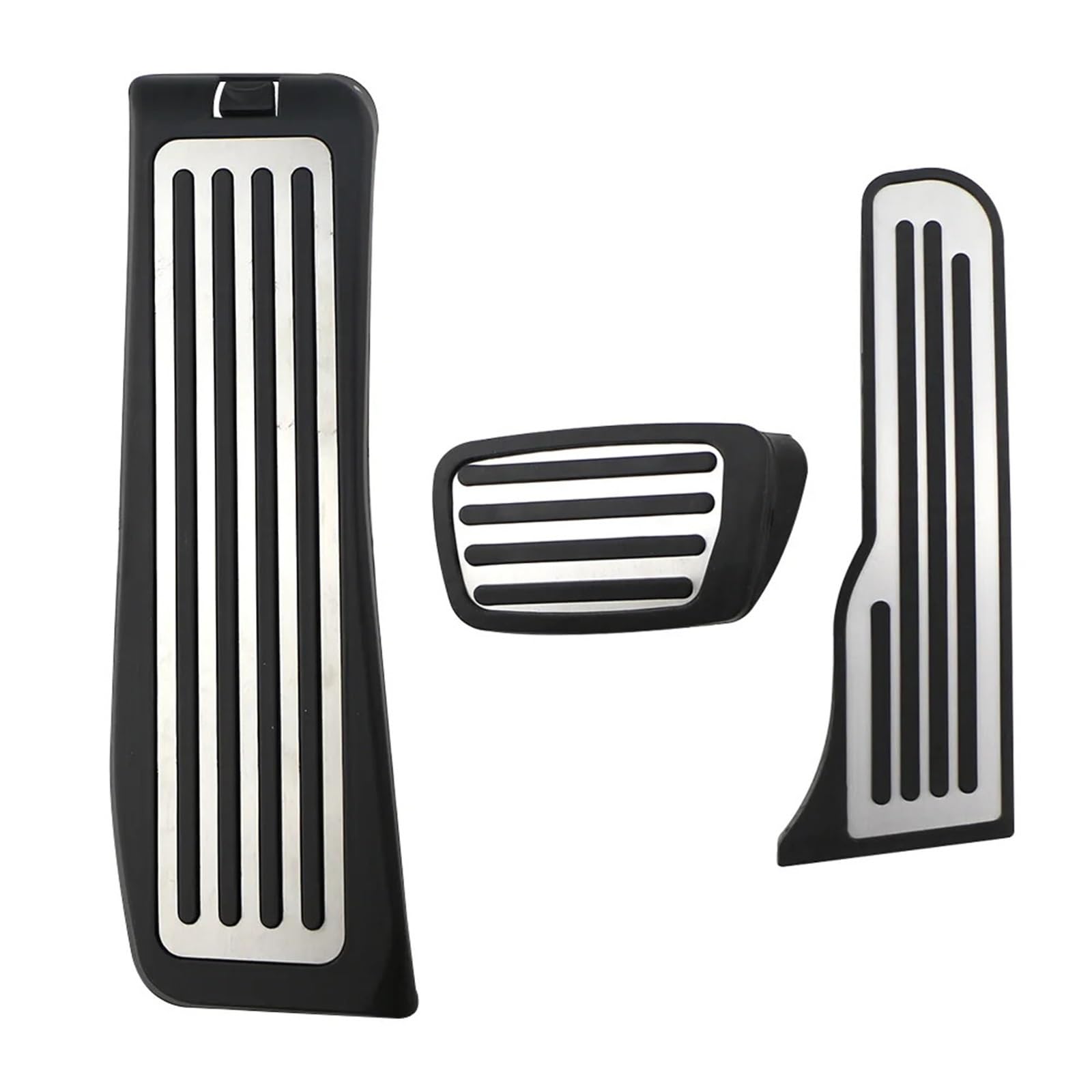 Autopedalabdeckungen Auto-Fußpedale for Cadillac ATS 2011–2015 for ATS-L CT6 2016–2017, Gaspedal, Bremse, Edelstahl, rutschfest, Pedalabdeckung(at with Rest) von VHJIO