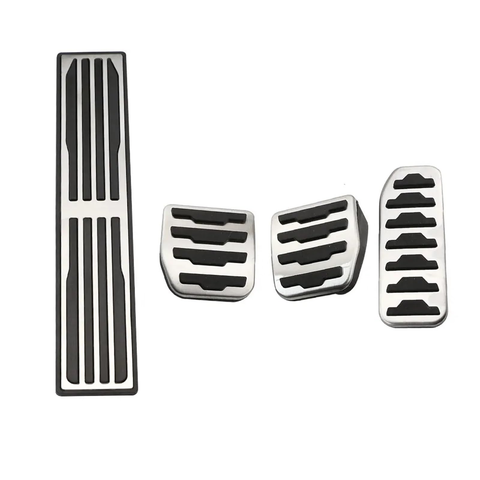 Autopedalabdeckungen Auto Pedale for Land Rover Discovery Sport for Range Rover Evoque Pedal Gas Kraftstoff Pedal Bremse Rest Fuß Pedale Abdeckung Teile(MT with Rest) von VHJIO