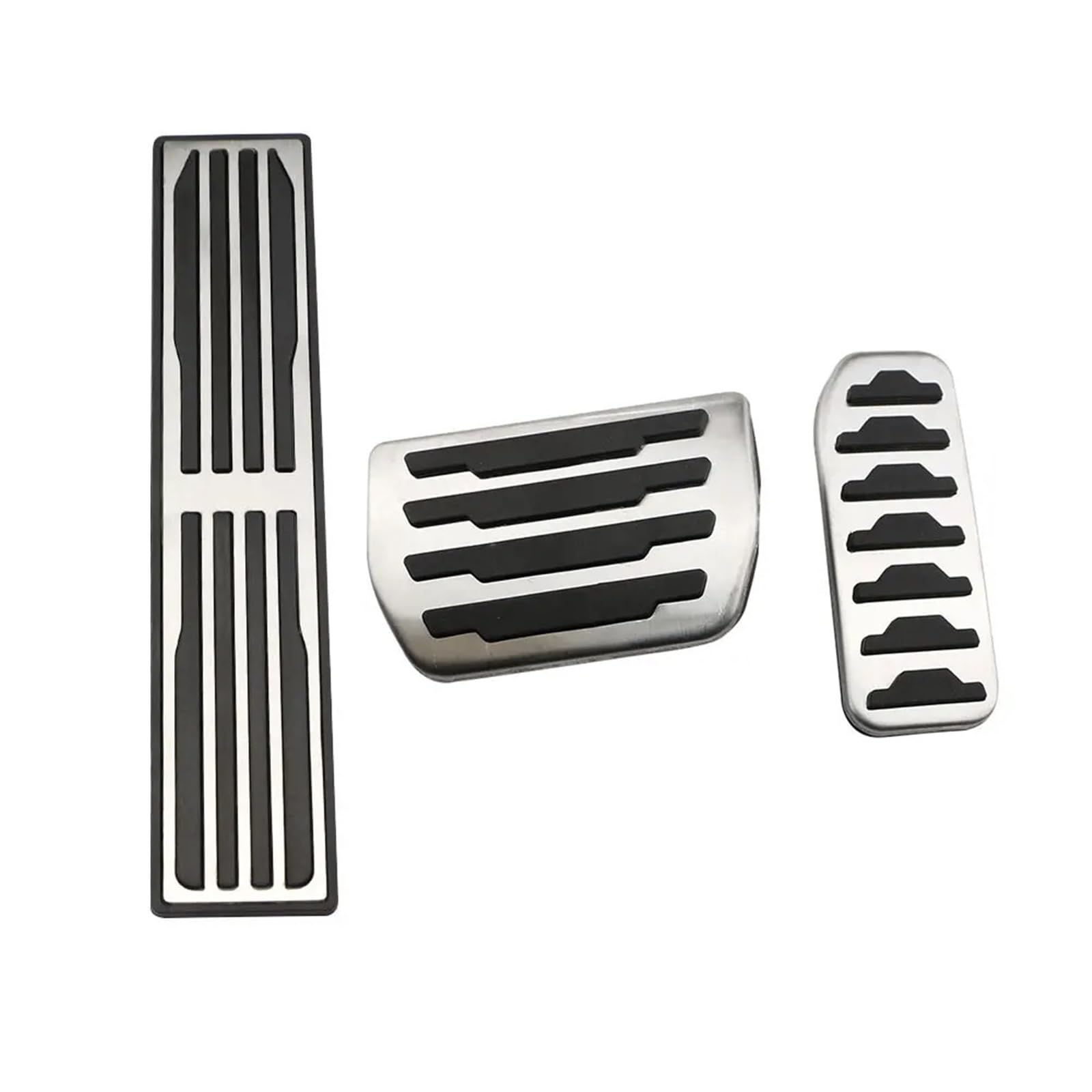 Autopedalabdeckungen Auto Pedale for Land Rover Discovery Sport for Range Rover Evoque Pedal Gas Kraftstoff Pedal Bremse Rest Fuß Pedale Abdeckung Teile(at with Rest) von VHJIO