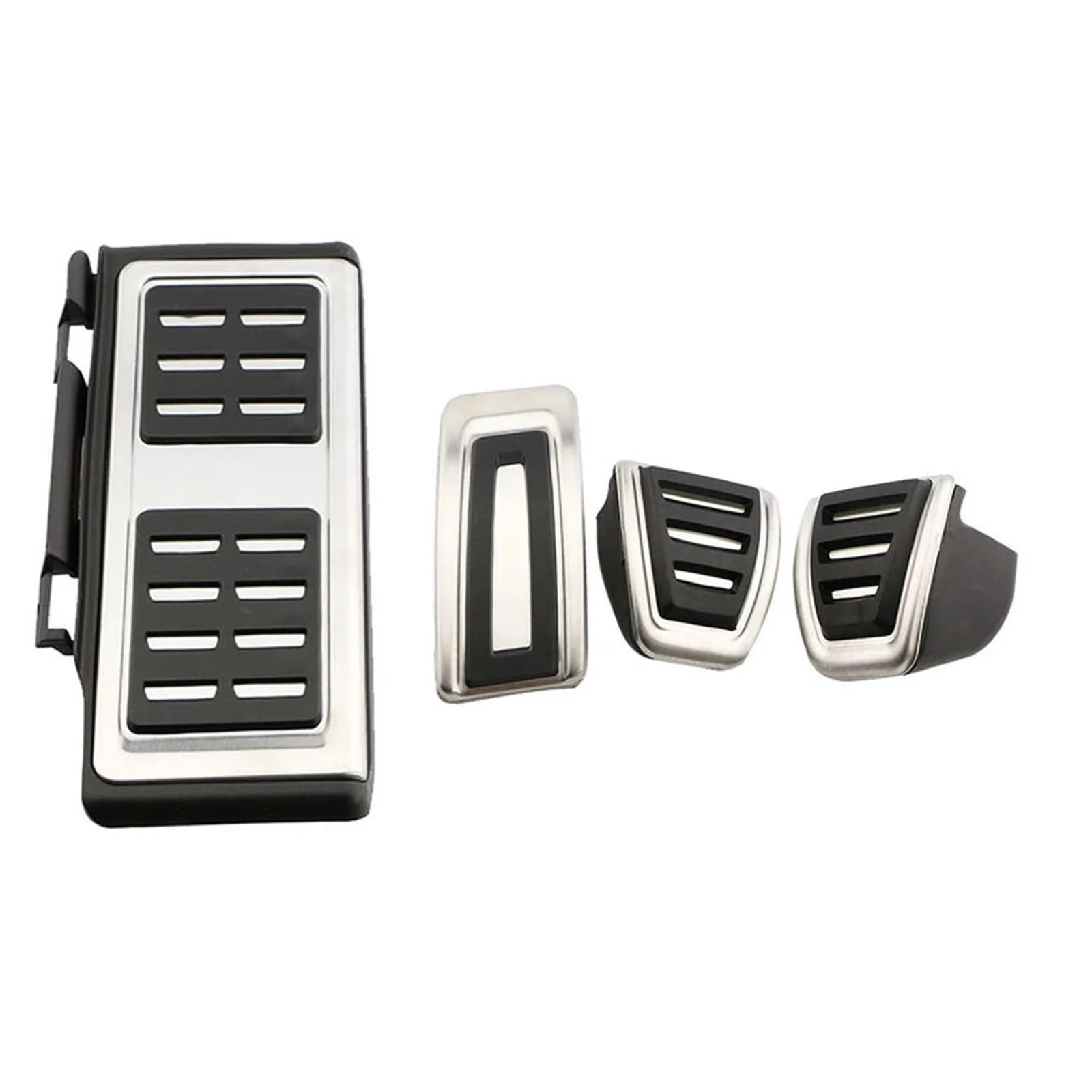Autopedalabdeckungen Auto Sport Öl Bremse Dead Pedal Abdeckung Set for Seat Leon 5F MK3 for Skoda for Octavia A7 for Volkswagen VW Golf 7 8 Auto Zubehör(MT) von VHJIO