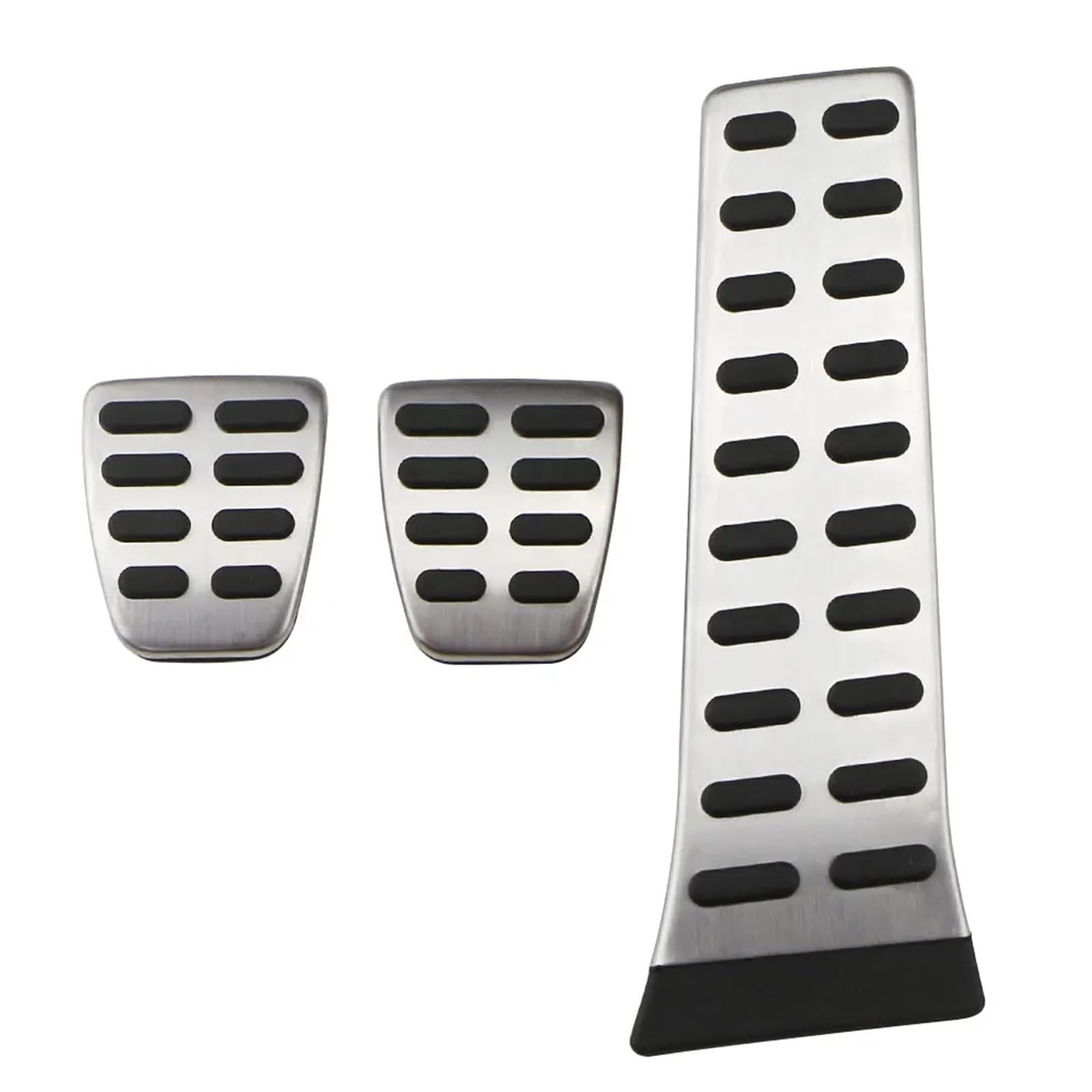 Autopedalabdeckungen Edelstahl Auto Pedal Schutz Abdeckung Auto Pedale for KIA Forte 5 2016 2017 Auto Gas Bremspedal Pads Zubehör(MT Without Rest) von VHJIO