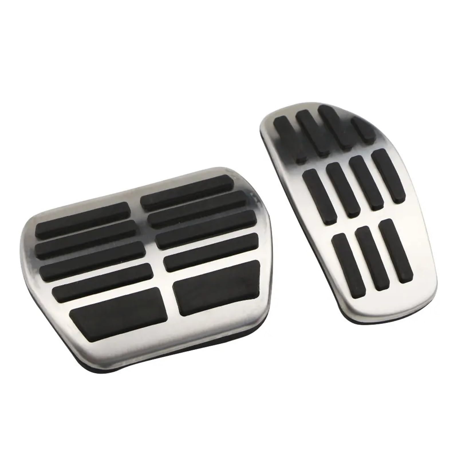 Autopedalabdeckungen Edelstahl Auto Pedale for für Renault Samsung QM6 QM 6 2016 2017 2018 2019 2020 2021 Bremspedal Pads Abdeckung(at) von VHJIO