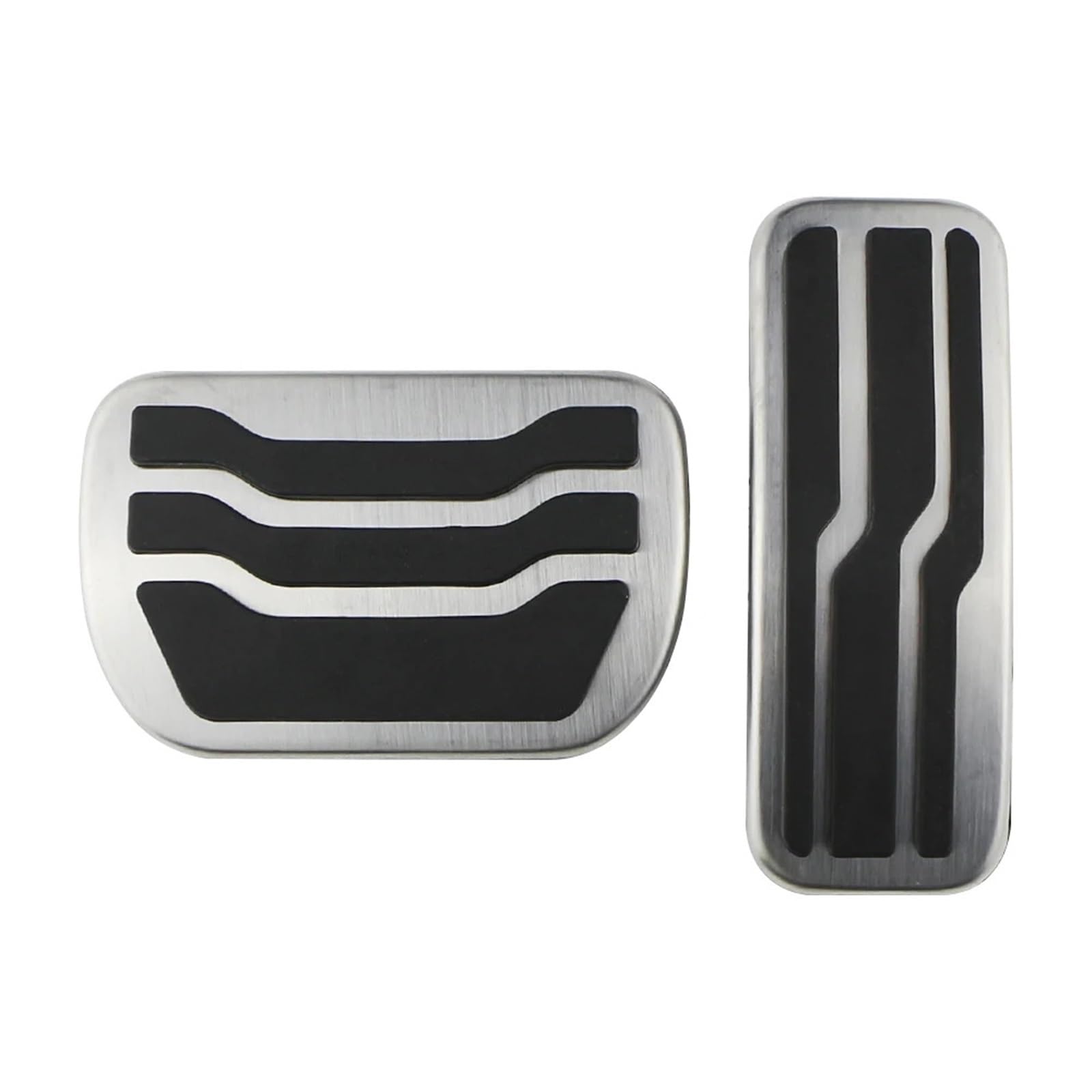 Autopedalabdeckungen Edelstahl Auto at Pedale for Ford Mondeo 2016-2022 for Lincoln MKZ 2015-2022 Gas Kraftstoff Bremspedal Abdeckung Pad Zubehör von VHJIO