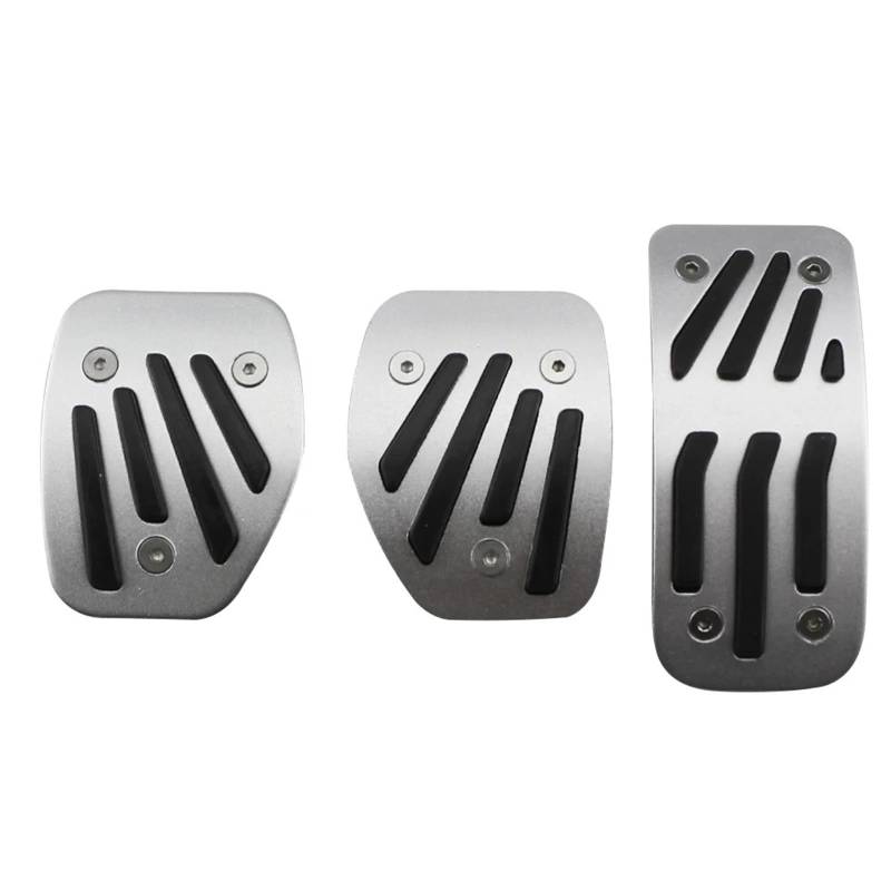 Autopedalabdeckungen Keine Loch Gas Modifizierte Pedal Pad Platte for Peugeot 207 301 307 208 2008 308 408 Cc for Citroen C3 C4 DS 3 4 6 DS3 DS4 DS6(MT Without Rest) von VHJIO