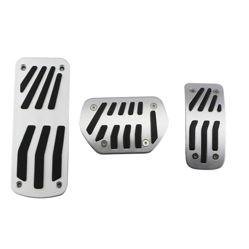 Autopedalabdeckungen Keine Loch Gas Modifizierte Pedal Pad Platte for Peugeot 207 301 307 208 2008 308 408 Cc for Citroen C3 C4 DS 3 4 6 DS3 DS4 DS6(at with Rest) von VHJIO