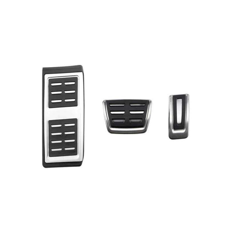 Autopedalabdeckungen for Cupra Formentor 2020 2021 2022 2023 Auto Pedale Gaspedal Gasbremse Fußstütze Edelstahl rutschfeste Pedalabdeckung(at Style B) von VHJIO