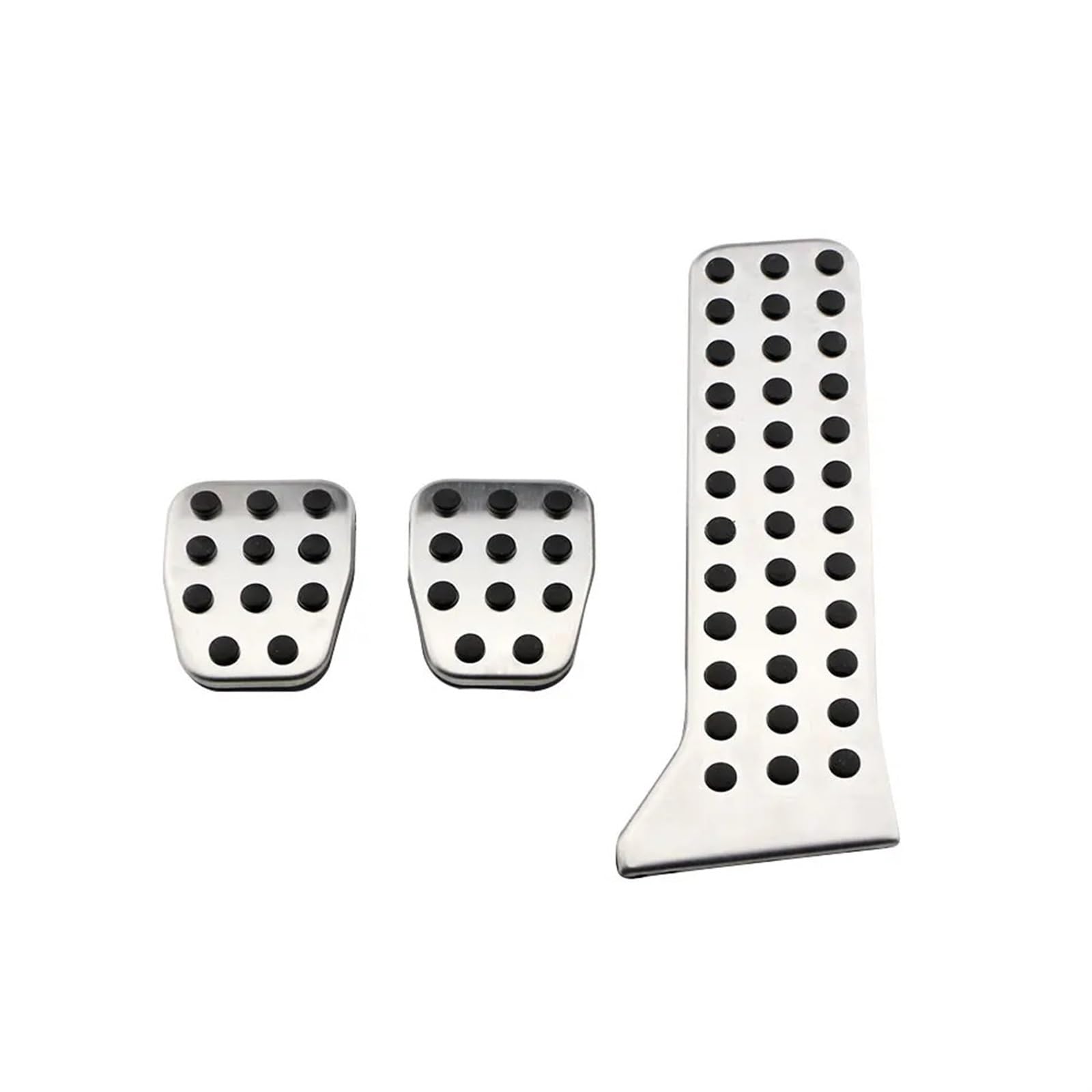 Autopedalabdeckungen for Mazda 3 6 CX-5 CX5 CX-3 2017 2018 2019 for CX-8 CX-9 Axela ATENZA at Auto Gaspedal Fußstütze Pedal Bremse Kupplung Pad Zubehör(Mt Without Rest) von VHJIO