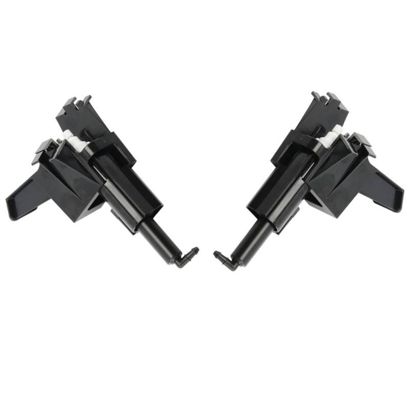 VHJIO Scheinwerferwaschdüsenkappe Auto Frontstoßstange Scheinwerfer Waschdüsenabdeckung Scheinwerfer Wassersprühstrahlkappe, for Nissan, for Qashqai Dualis J10 2010-2014 28659-BR00H 28658-BR00H(Nozzle von VHJIO
