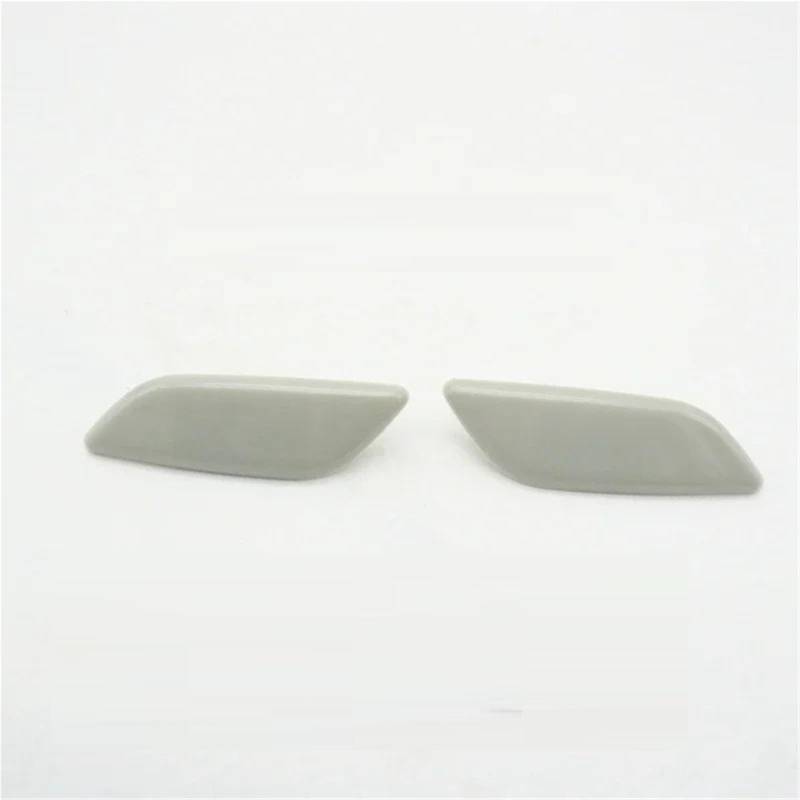 VHJIO Scheinwerferwaschdüsenkappe Auto Unlackiert Scheinwerfer Scheinwerfer Waschanlage Düse Jet Abdeckung Reinigung Kappe, for Mazda, for 3 M3 Axela BK BL 2003-2008-2009-2012-2013-2016 BKC6-51-8G1F(1 von VHJIO