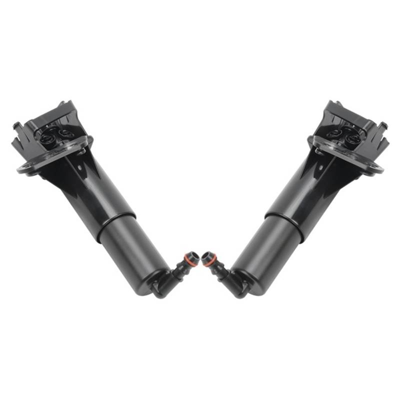 VHJIO Scheinwerferwaschdüsenkappe Autozubehör Scheinwerfer-Waschdüse Scheinwerfer-Sprühstrahlabdeckung Unlackierte Kappe, for Toyota, for AVENSIS T25 2006 2007 2008 85208-05021(Nozzle(Pair)) von VHJIO