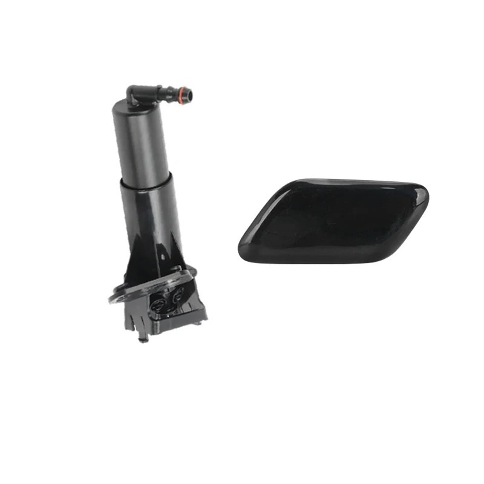 VHJIO Scheinwerferwaschdüsenkappe Autozubehör Scheinwerfer-Waschdüse Scheinwerfer-Sprühstrahlabdeckung Unlackierte Kappe, for Toyota, for AVENSIS T25 2006 2007 2008 85208-05021(Nozzle and Cap(LH)) von VHJIO
