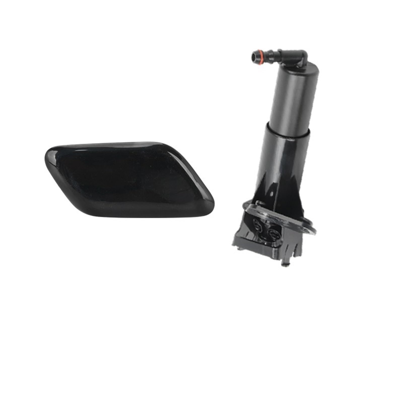 VHJIO Scheinwerferwaschdüsenkappe Autozubehör Scheinwerfer-Waschdüse Scheinwerfer-Sprühstrahlabdeckung Unlackierte Kappe, for Toyota, for AVENSIS T25 2006 2007 2008 85208-05021(Nozzle and Cap(RH)) von VHJIO