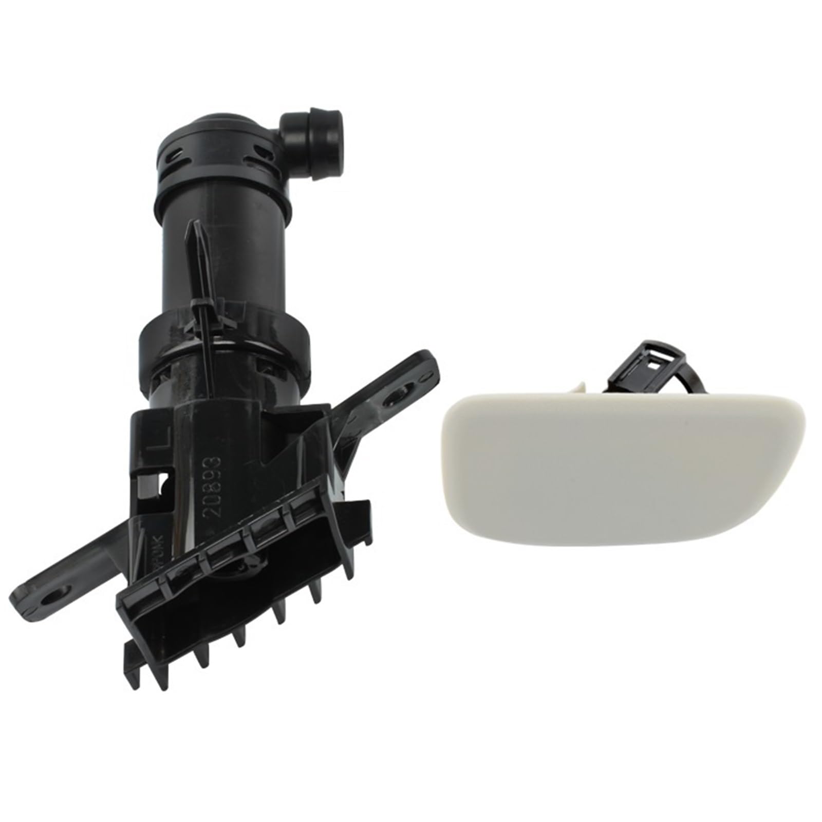 VHJIO Scheinwerferwaschdüsenkappe For Subaru, for Forester SG 2005 2006 2007 2008, Frontstoßstange Scheinwerferwaschdüsenabdeckung Scheinwerferreinigungswassersprühdüsenkappe 86636-SA230(Cap Nozzle LH VHJIO Scheinwerferwaschdüsenkappe For Subaru, for Forester SG 2005 2006 2007 2008, Frontstoßstange Scheinwerferwaschdüsenabdeckung Scheinwerferreinigungswassersprühdüsenkappe 86636-SA230(Cap Nozzle LH von VHJIO