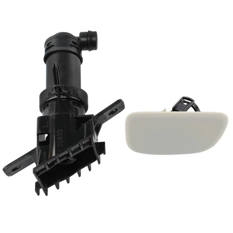 VHJIO Scheinwerferwaschdüsenkappe For Subaru, for Forester SG 2005 2006 2007 2008, Frontstoßstange Scheinwerferwaschdüsenabdeckung Scheinwerferreinigungswassersprühdüsenkappe 86636-SA230(Cap Nozzle LH von VHJIO