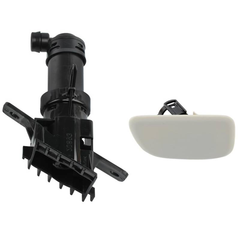VHJIO Scheinwerferwaschdüsenkappe For Subaru, for Forester SG 2005 2006 2007 2008, Frontstoßstange Scheinwerferwaschdüsenabdeckung Scheinwerferreinigungswassersprühdüsenkappe 86636-SA230(Cap Nozzle RH von VHJIO