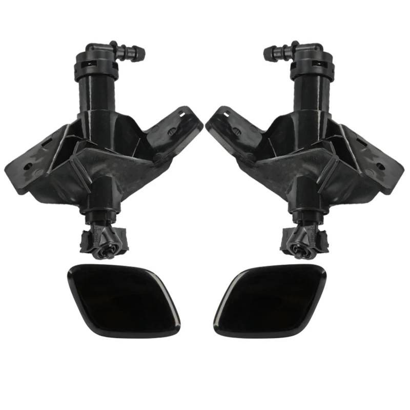 VHJIO Scheinwerferwaschdüsenkappe Frontscheinwerfer-Waschdüse, Scheinwerfer-Sprühstrahl-Abdeckung, for KIA, for Optima K5 2015 2016 2017 2018 98671-D4000 98672-D4000(4PCS) von VHJIO