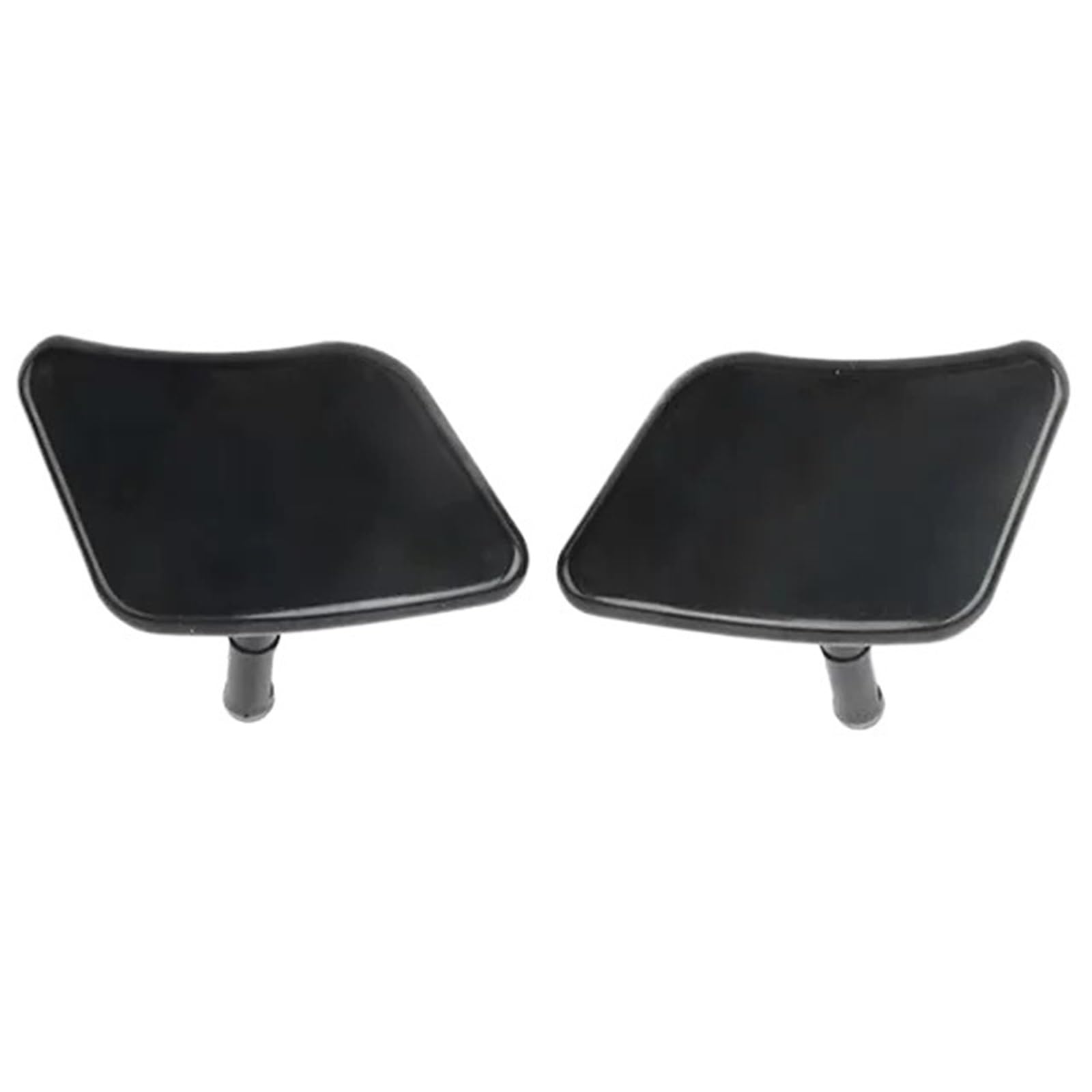 VHJIO Scheinwerferwaschdüsenkappe Frontstoßstange Scheinwerfer Scheinwerferwaschdüse Abdeckkappe Gehäuse Grundfarbe, for KIA, for Borrego Mohave 2008-2016 Jet Deckelschale 98460-2J000(Set) von VHJIO