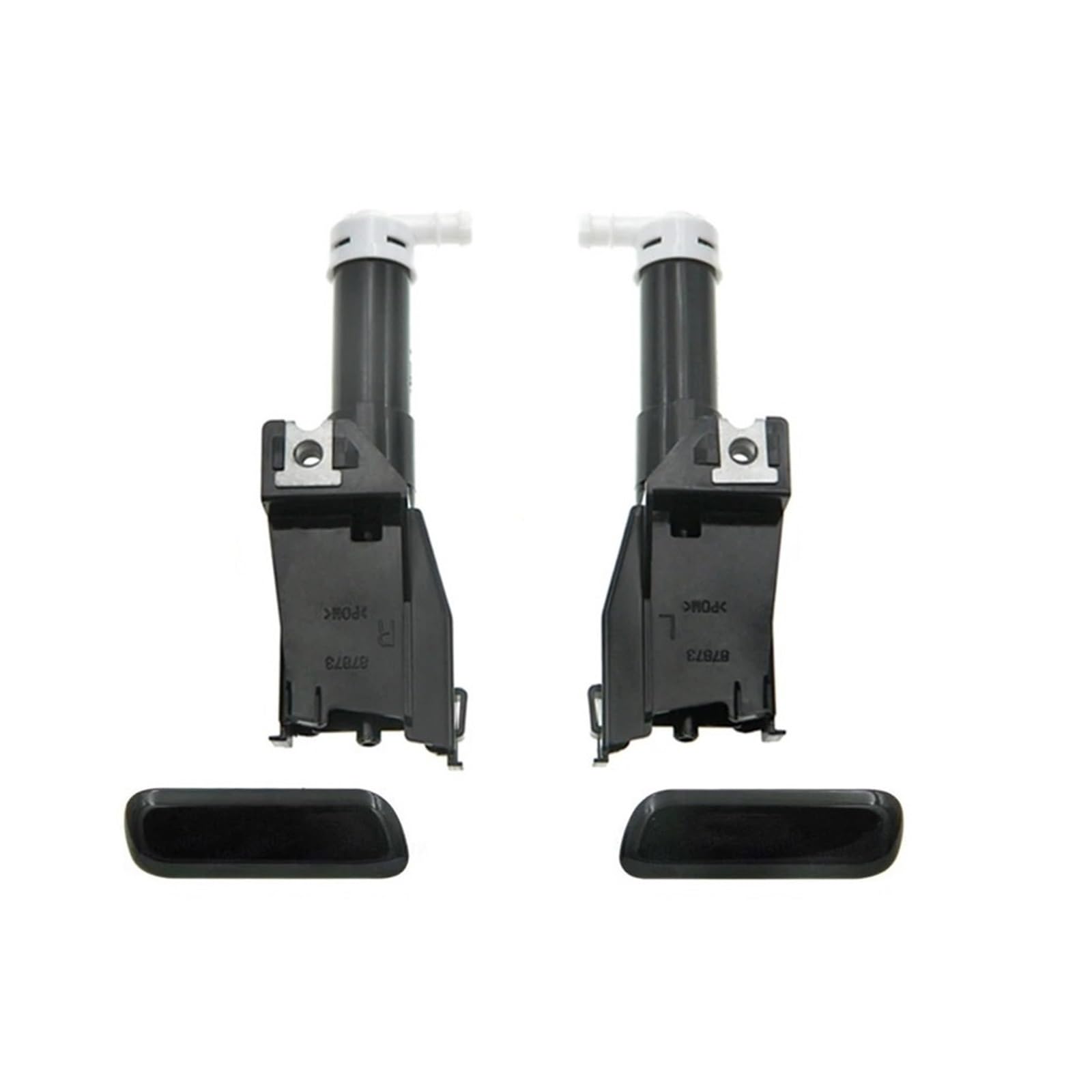 VHJIO Scheinwerferwaschdüsenkappe Scheinwerfer-Waschanlage-Sprühdüse mit Abdeckkappe, for Mitsubishi, for Pajero Shogun V96 V97 2006-2019 Stellantrieb/Deckelschale 8264A027 8264A028 8264A025(Set 4PCS VHJIO Scheinwerferwaschdüsenkappe Scheinwerfer-Waschanlage-Sprühdüse mit Abdeckkappe, for Mitsubishi, for Pajero Shogun V96 V97 2006-2019 Stellantrieb/Deckelschale 8264A027 8264A028 8264A025(Set 4PCS von VHJIO