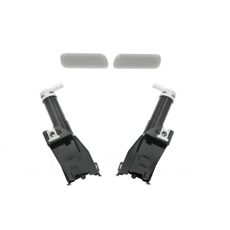 VHJIO Scheinwerferwaschdüsenkappe Scheinwerfer-Waschanlage-Sprühdüse mit Abdeckkappe, for Mitsubishi, for Pajero Shogun V96 V97 2006-2019 Stellantrieb/Deckelschale 8264A027 8264A028 8264A025(Set 4PCS von VHJIO
