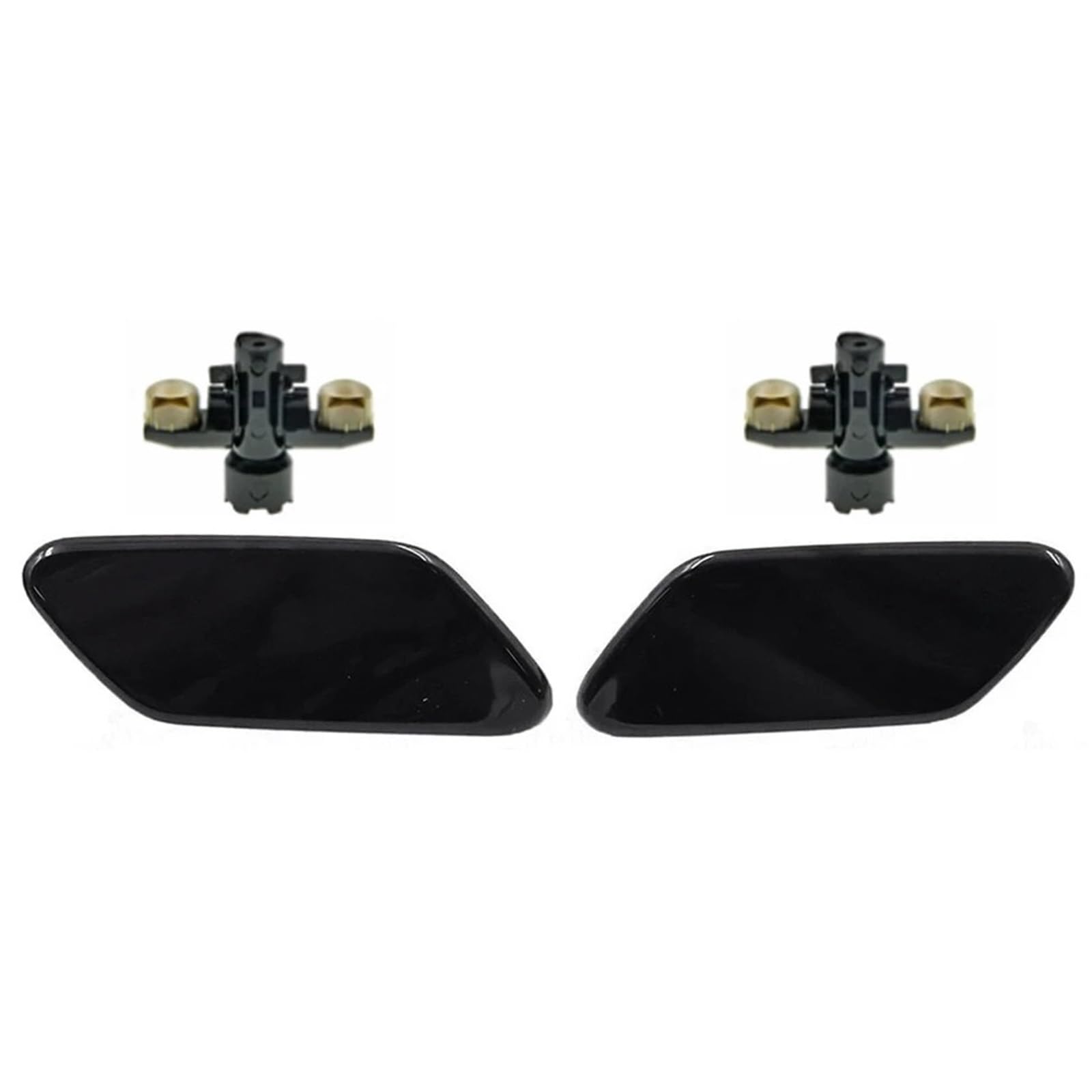 VHJIO Scheinwerferwaschdüsenkappe Scheinwerfer-Waschdüsenabdeckung Scheinwerfer-Sprühstrahlkappe, for Subaru, for XV Crosstrek GT GT3 GT7 2018-2020 86636FL050 86636FL040(4 PCS) von VHJIO