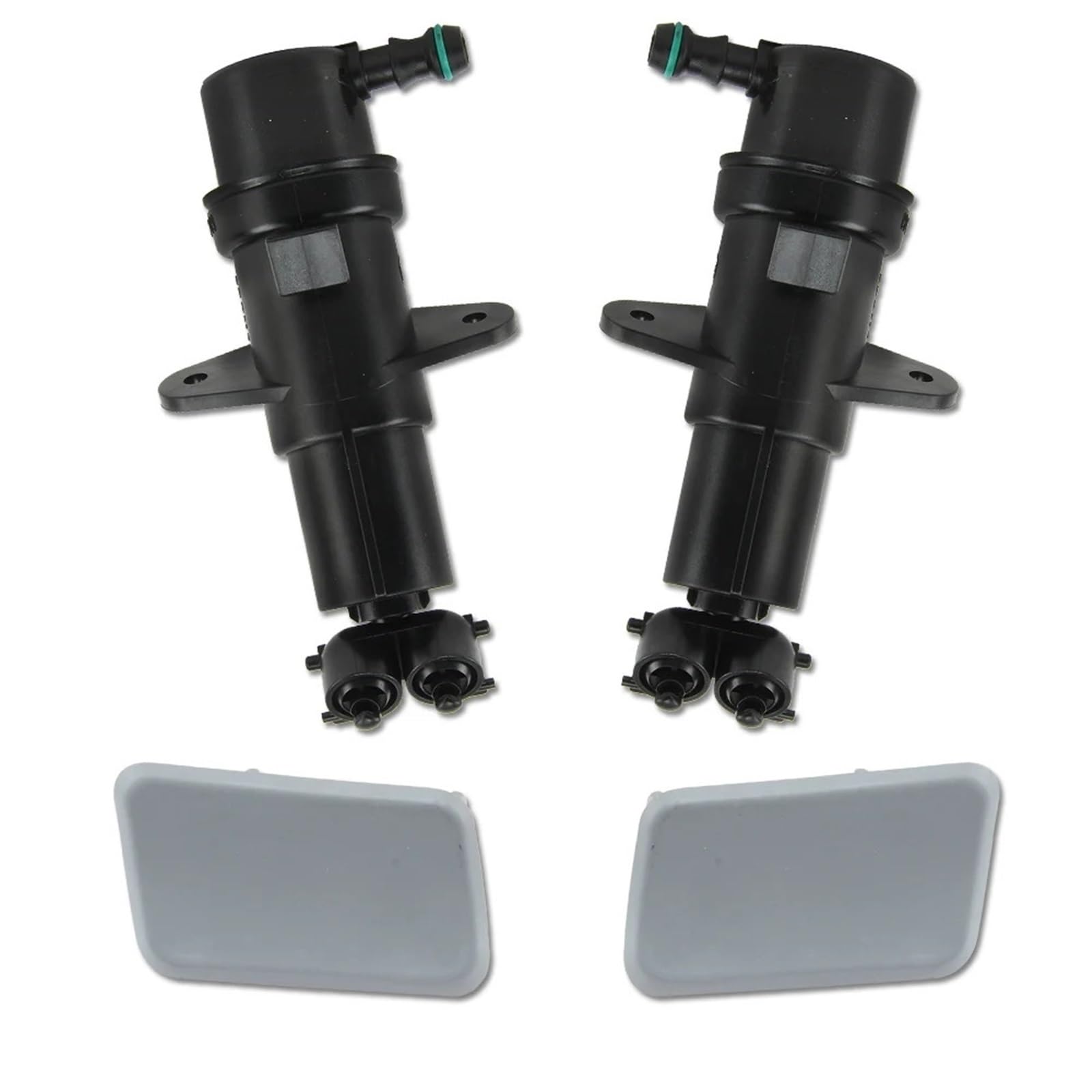 VHJIO Scheinwerferwaschdüsenkappe for BMW, for X3 E83 2006 2007 2008 2009 2010, Abdeckkappe for Scheinwerferwaschdüsen-Stellantrieb Scheinwerfer-Wassersprühstrahl/Schale 61673416467 61673416468(4PCS) VHJIO Scheinwerferwaschdüsenkappe for BMW, for X3 E83 2006 2007 2008 2009 2010, Abdeckkappe for Scheinwerferwaschdüsen-Stellantrieb Scheinwerfer-Wassersprühstrahl/Schale 61673416467 61673416468(4PCS) von VHJIO