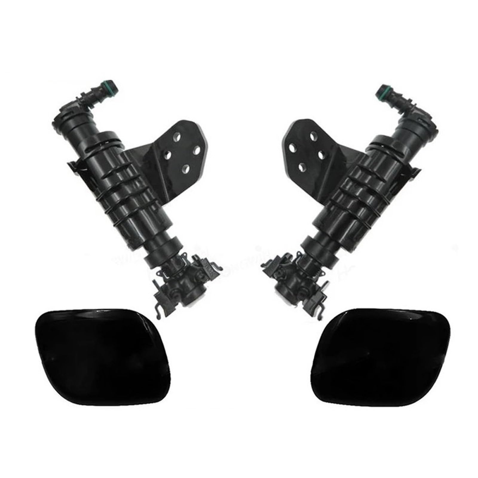 VHJIO Scheinwerferwaschdüsenkappe for Hyundai, for Tucson 2015 2016 2017 2018 2019 2020 SUV, Frontscheinwerfer-Waschdüse Scheinwerfer-Reinigungssprühpumpe Abdeckkappe(1 Set) von VHJIO