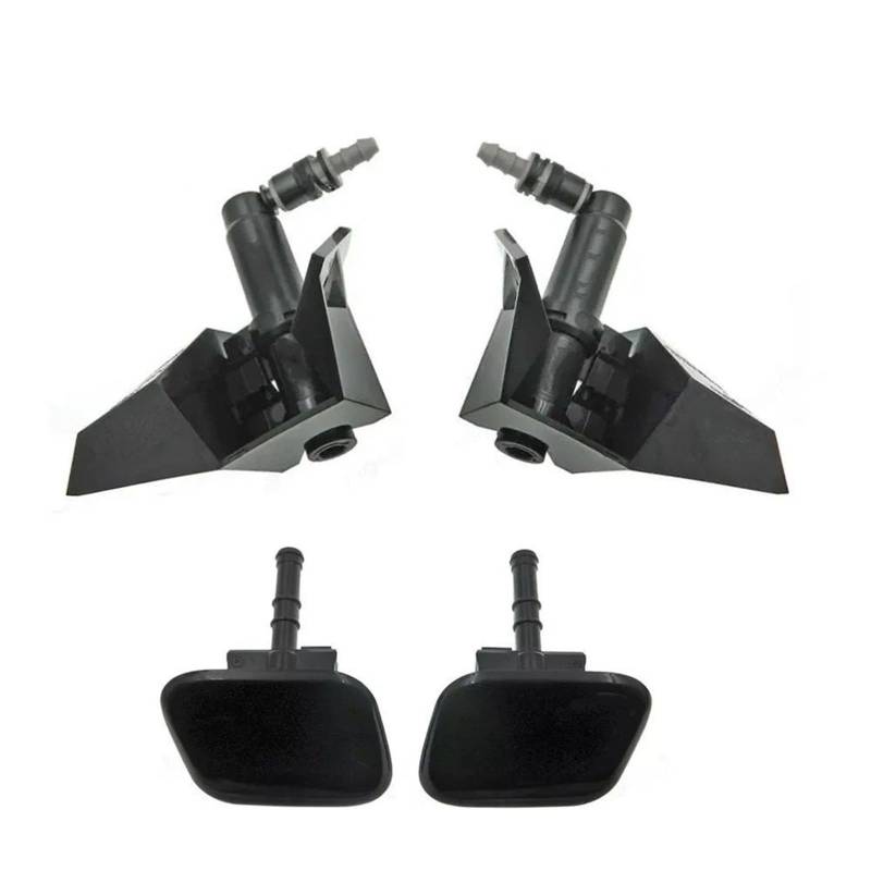 VHJIO Scheinwerferwaschdüsenkappe for KIA, for Sorento 2009 2010 2011 2012, Scheinwerfer Scheinwerfer Wassersprühdüsenabdeckung 98671-2P000 98672-2P000 98680-2P000 98690-2P000(1 Set) von VHJIO