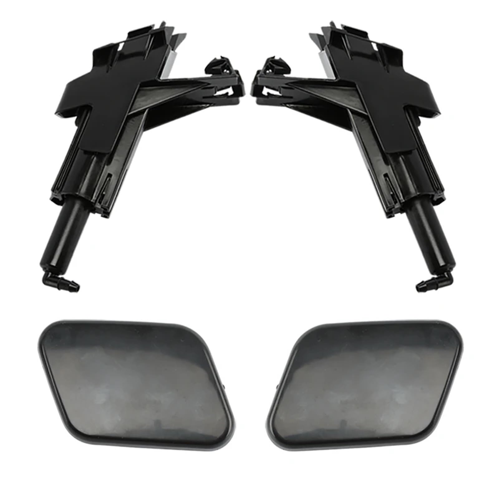 VHJIO Scheinwerferwaschdüsenkappe for Nissan, for Qashqai J10 2006-2015, Frontscheinwerfer-Waschdüse/Abdeckung Scheinwerfer-Sprühstrahlkappengehäuse 28658-JD000 28659-JD000 28611-JD000(4PCS) von VHJIO