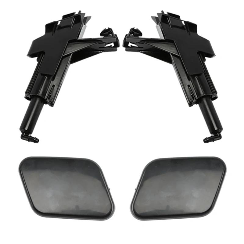 VHJIO Scheinwerferwaschdüsenkappe for Nissan, for Qashqai J10 2006-2015, Frontscheinwerfer-Waschdüse/Abdeckung Scheinwerfer-Sprühstrahlkappengehäuse 28658-JD000 28659-JD000 28611-JD000(4PCS) von VHJIO