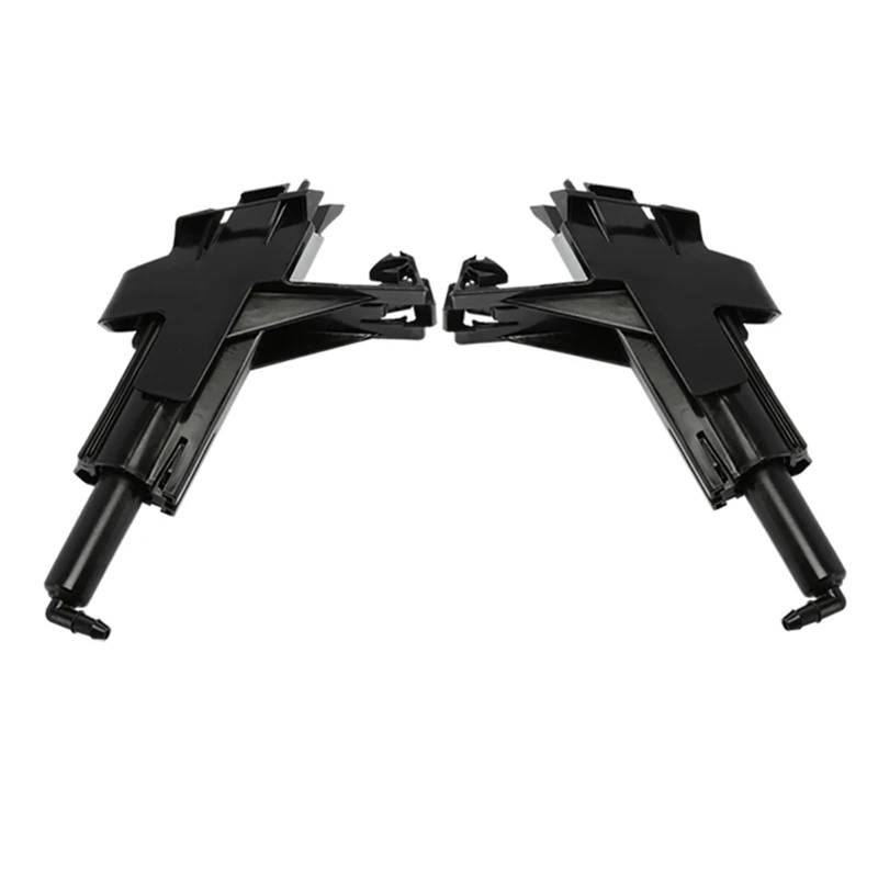 VHJIO Scheinwerferwaschdüsenkappe for Nissan, for Qashqai J10 2006-2015, Frontscheinwerfer-Waschdüse/Abdeckung Scheinwerfer-Sprühstrahlkappengehäuse 28658-JD000 28659-JD000 28611-JD000(Nozzle 2PCS) von VHJIO