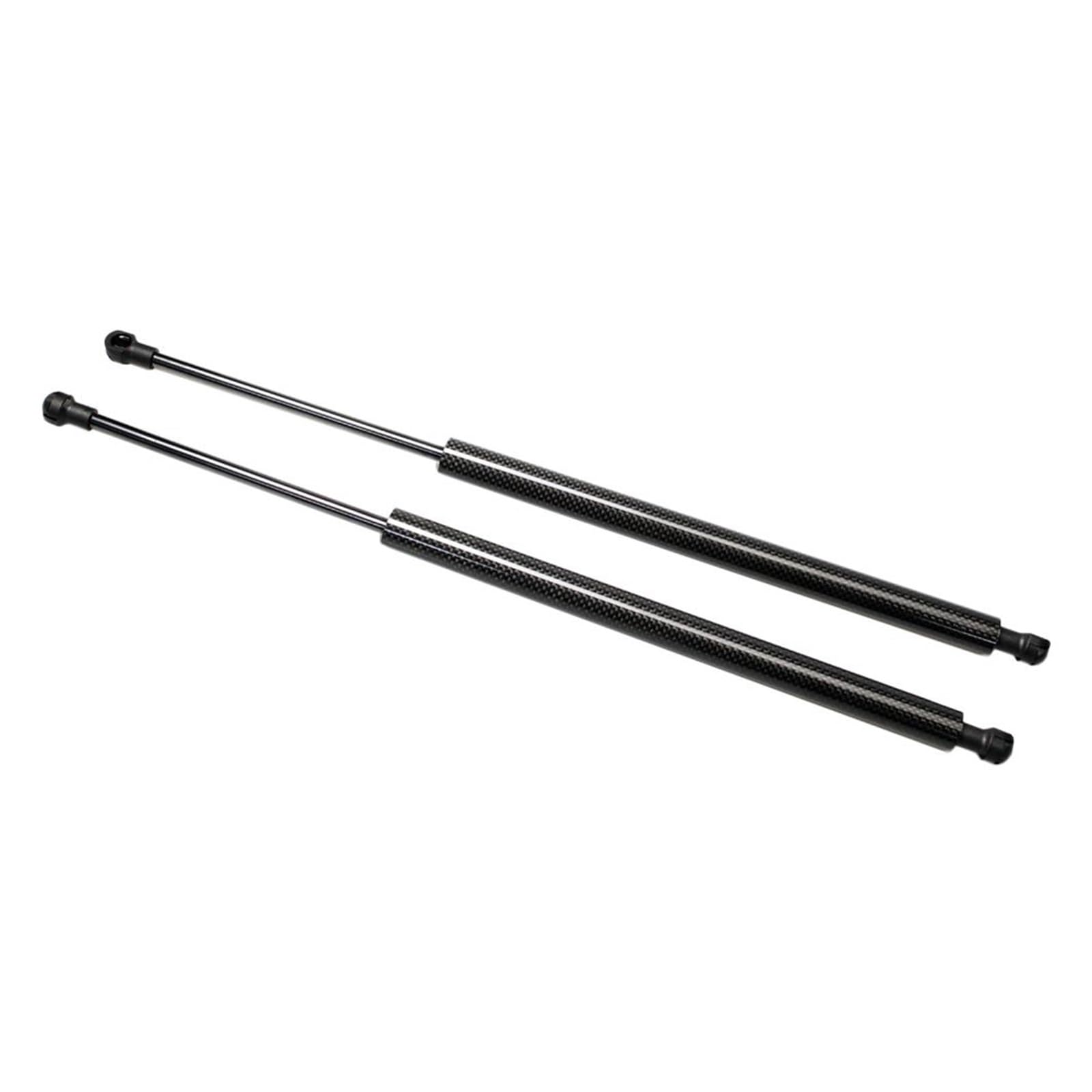 1 Paar Auto Heckklappe Kofferraum Gasdruckfedern Federhebestützen Kompatibel mit CIVIC VIII Schrägheck FN1-4 FK1-3 2005-2011 639,5 mm(Black carbon fiber) von VHRMZJYCN