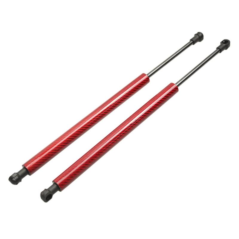 1 Paar Auto Heckklappe Kofferraum Gasdruckfedern Federhebestützen Kompatibel mit CIVIC VIII Schrägheck FN1-4 FK1-3 2005-2011 639,5 mm(Red) von VHRMZJYCN
