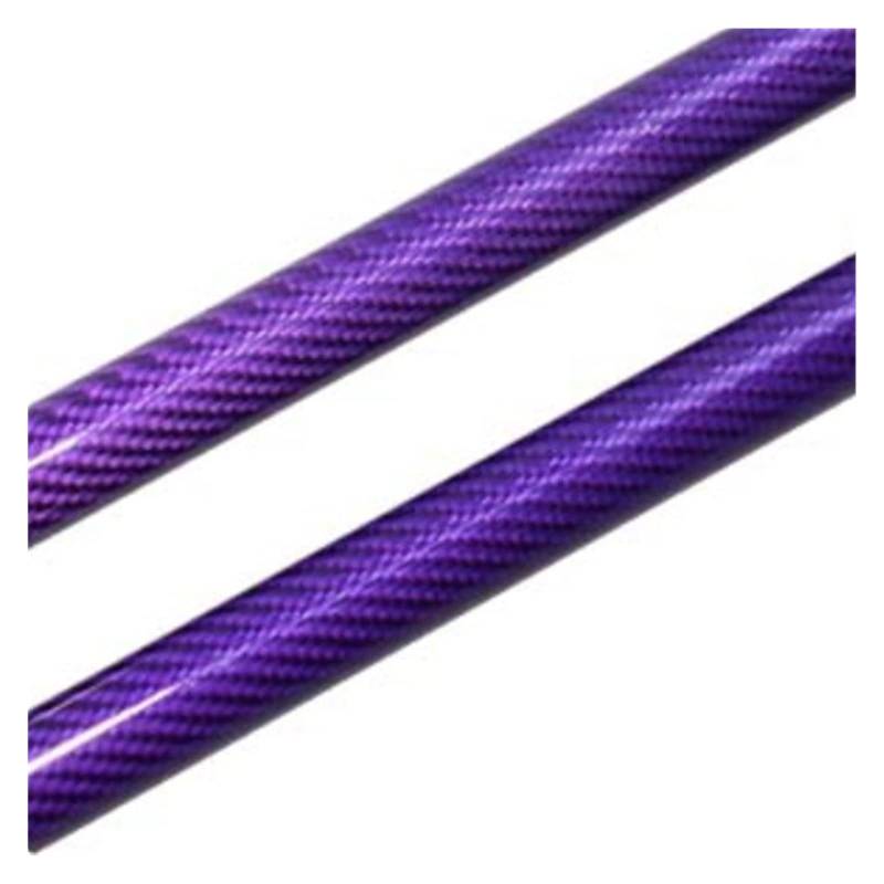 4x4 Pickup-Zubehör, Gasdruckfedern for die Motorhaube vorne, kompatibel mit T0y0ta FORTUNER 2005–2014, Hubunterstützung, Kohlefaser-Gasdruckdämpfer(Purple Carbon Fiber) von VHRMZJYCN