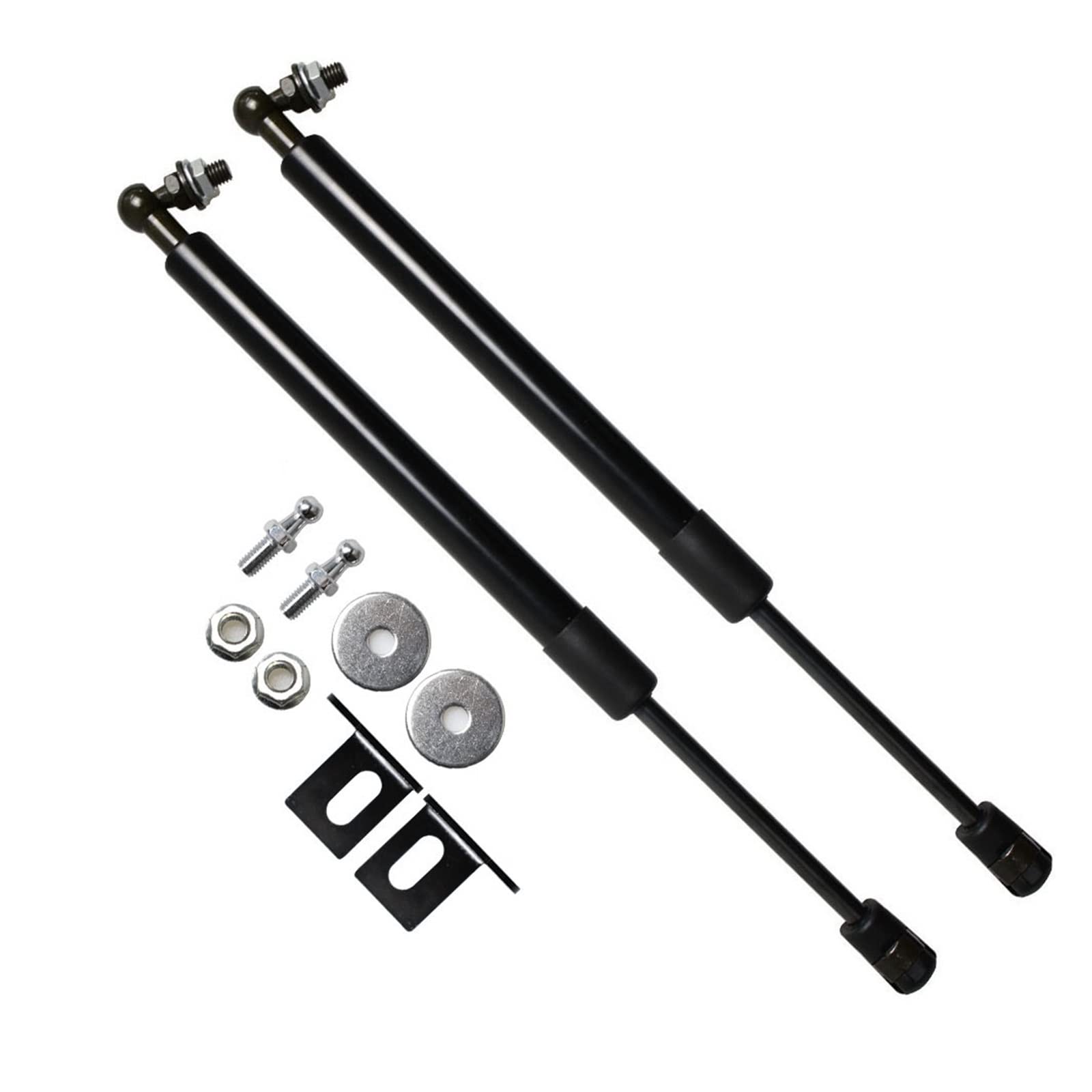 Carbon Fiber Motorhaube Modify Gas Struts Lift Support Shock Kompatibel mit Elantra AD 2016-2018 Absorber Kompatibel mit Avante Dämpfer(Normal black) von VHRMZJYCN