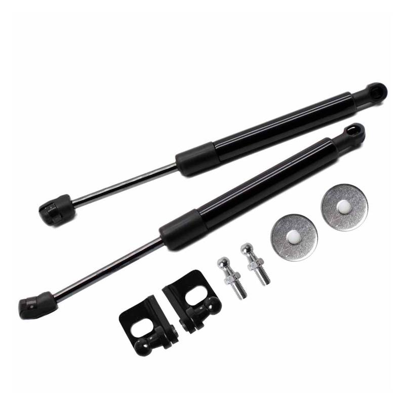 Fronthaube Motorhaube Modifizieren Gasdruckfedern Hubunterstützung Stoßdämpfer Kompatibel mit Roewe RX5 2016 2017 2018 Carbonfaser-Absorber-Styling(Normal Black) von VHRMZJYCN