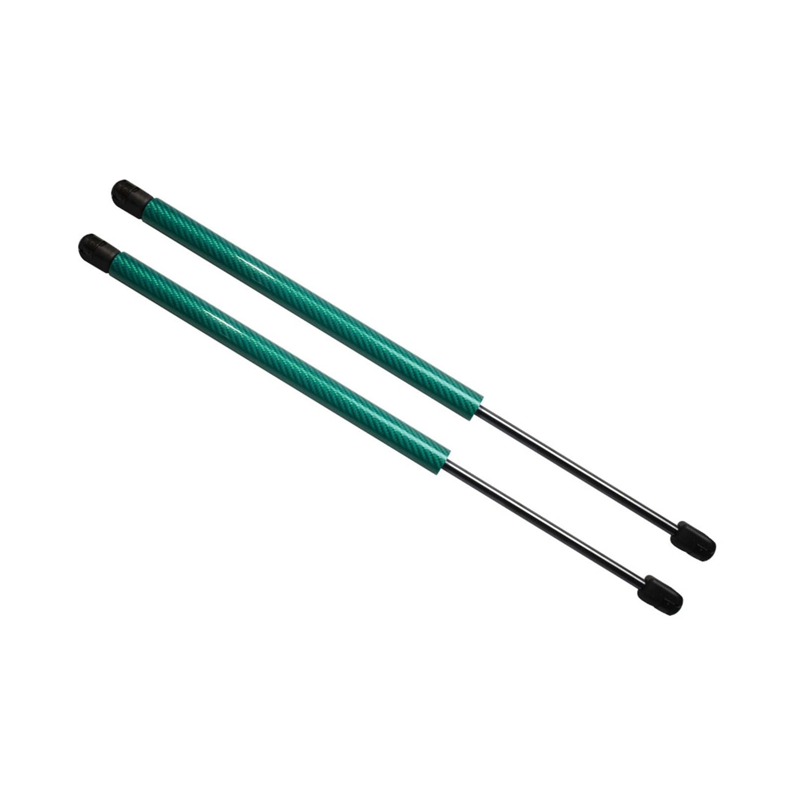 Kohlefaser-Auto-Heckklappen-Heckklappen-Hebebühne unterstützt Gasdruckfedern, Federdämpfer, kompatibel mit dem 1. BMW X1 (E84) SUV 2009–2015(Green Carbon Fiber) von VHRMZJYCN