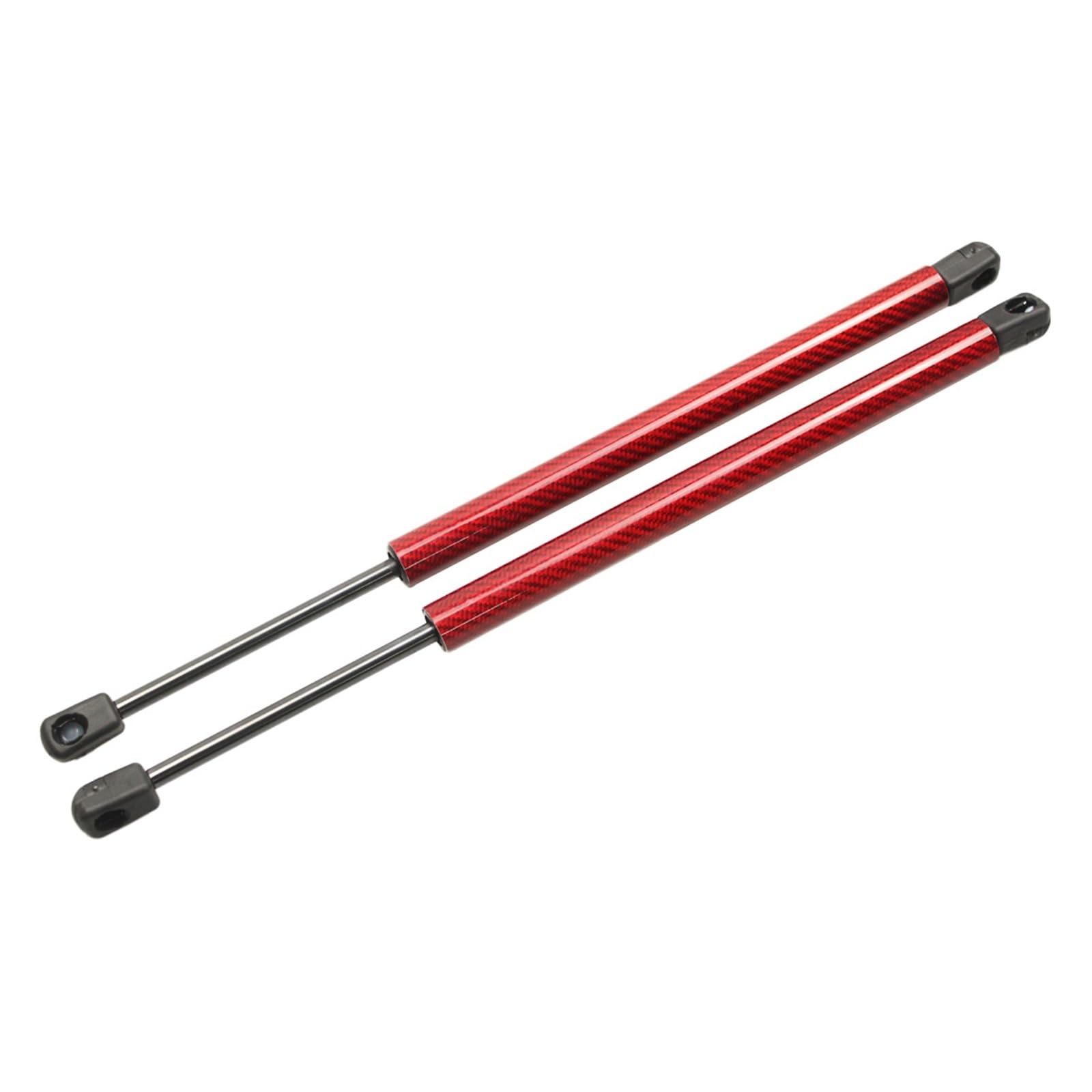 Kohlefaser-Auto-Heckklappen-Heckklappen-Hebebühne unterstützt Gasdruckfedern, Federstangen, Dämpfer, kompatibel mit Trumpchi GS4 SUV 2015–2020(Red Carbon Fiber) von VHRMZJYCN