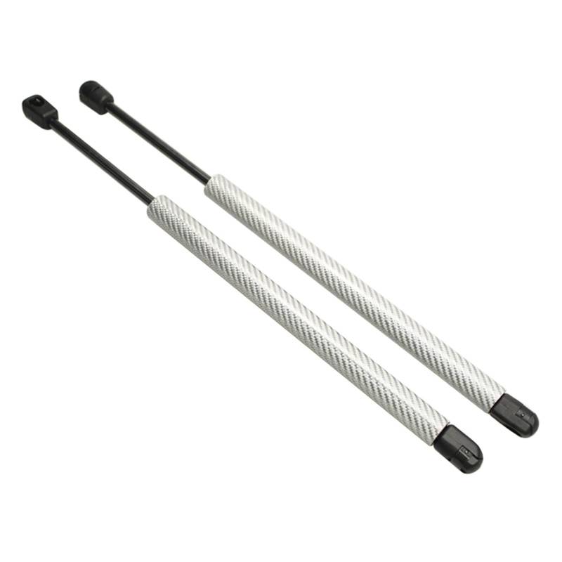 Kohlefaser-Auto-Heckklappen-Heckklappen-Hebebühne unterstützt Gasdruckfedern, Federstangen, Dämpfer, kompatibel mit Trumpchi GS4 SUV 2015–2020(Silver Carbon Fiber) von VHRMZJYCN