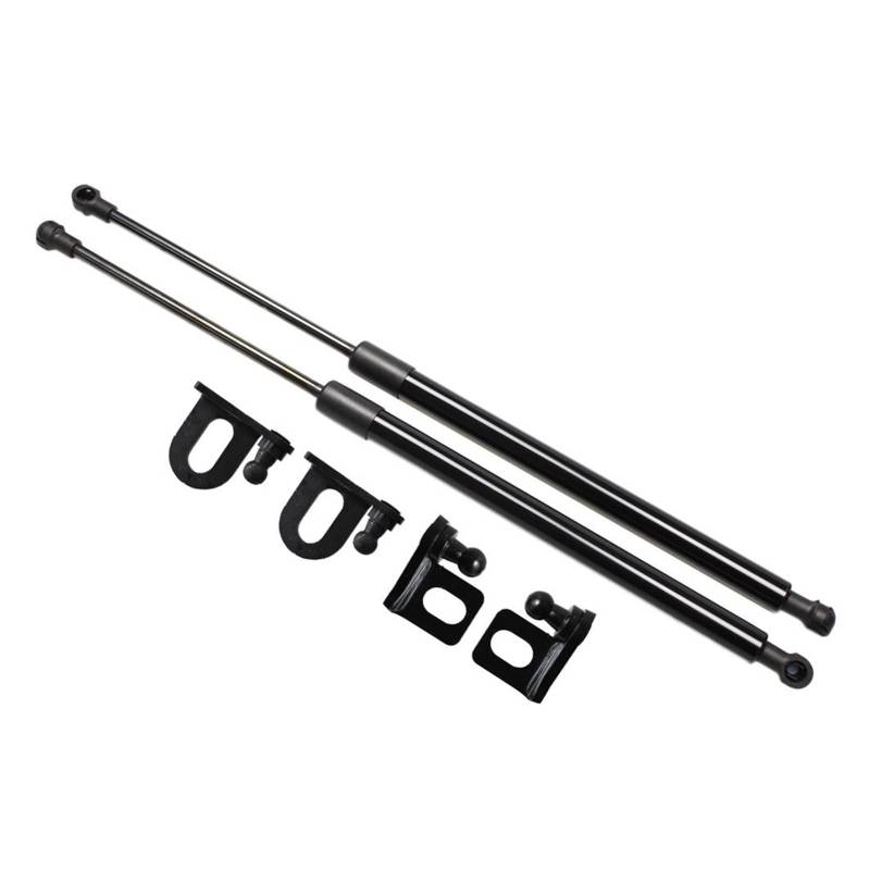 Lift Support Stoßdämpfer Kompatibel mit T0y0ta Wish 2009-2017 Fronthaube Motorhaube Modifizieren Gasdruckfedern Absorber Kohlefaser(Normal Black) von VHRMZJYCN