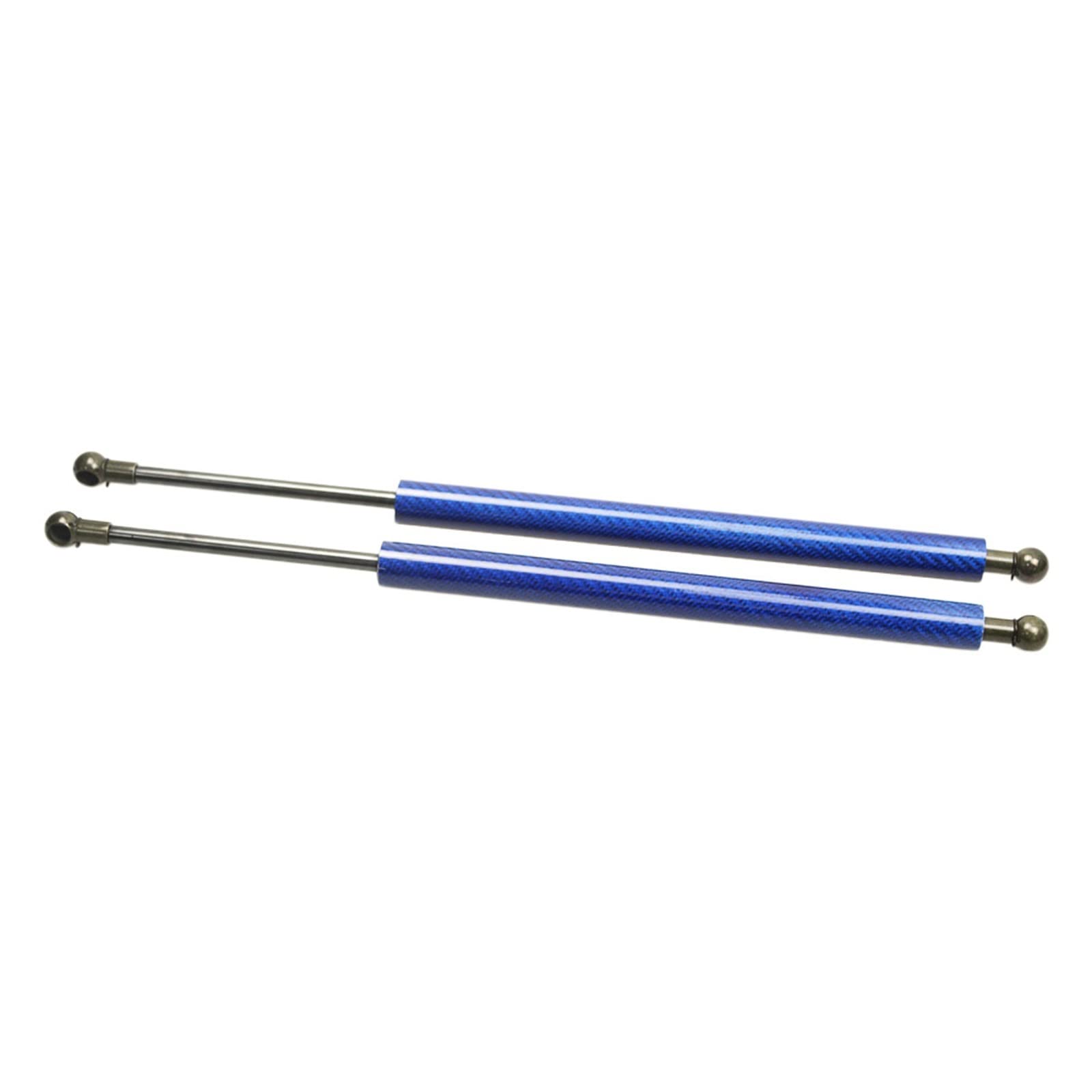 Motorhauben-Modifizierungs-Gasdruckfedern aus Kohlefaser, Federdämpfer, Hubunterstützung, Absorber, kompatibel mit T0y0ta BB QNC20, kompatibel mit Daihatsu Coo(BLUE CARBON FIBER) von VHRMZJYCN