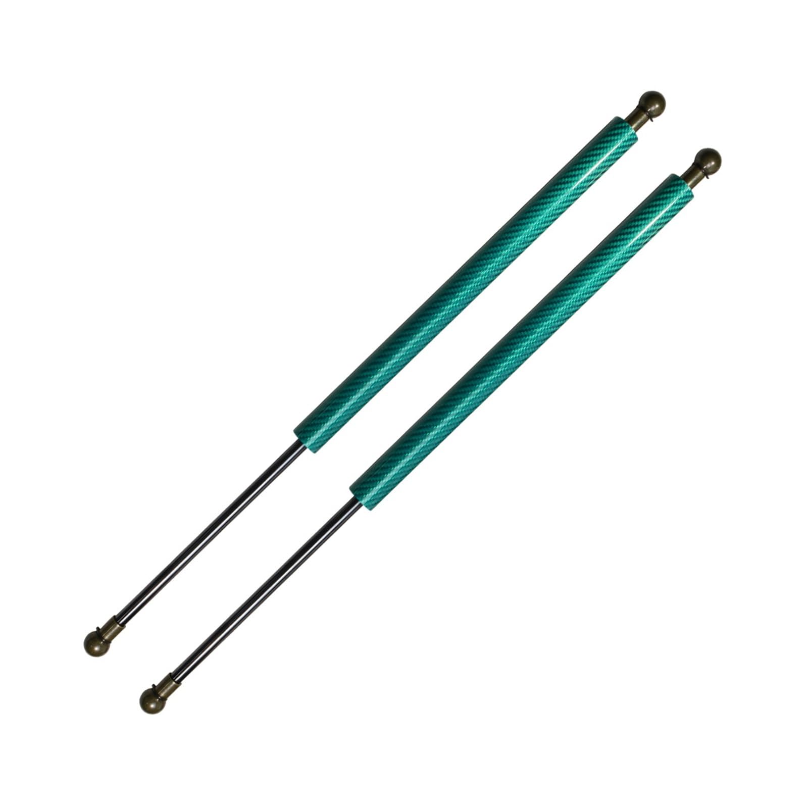 Motorhauben-Modifizierungs-Gasdruckfedern aus Kohlefaser, Federdämpfer, Hubunterstützung, Absorber, kompatibel mit T0y0ta PIXIS EPOCH LA300A 2012–2017(Carbon Fiber green) von VHRMZJYCN