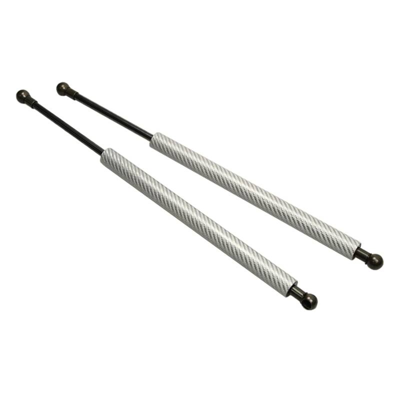 Motorhauben-Modifizierungs-Gasdruckfedern aus Kohlefaser, Federdämpfer, Hubunterstützung, Absorber, kompatibel mit T0y0ta PIXIS EPOCH LA300A 2012–2017(SILVER CARBON FIBER) von VHRMZJYCN