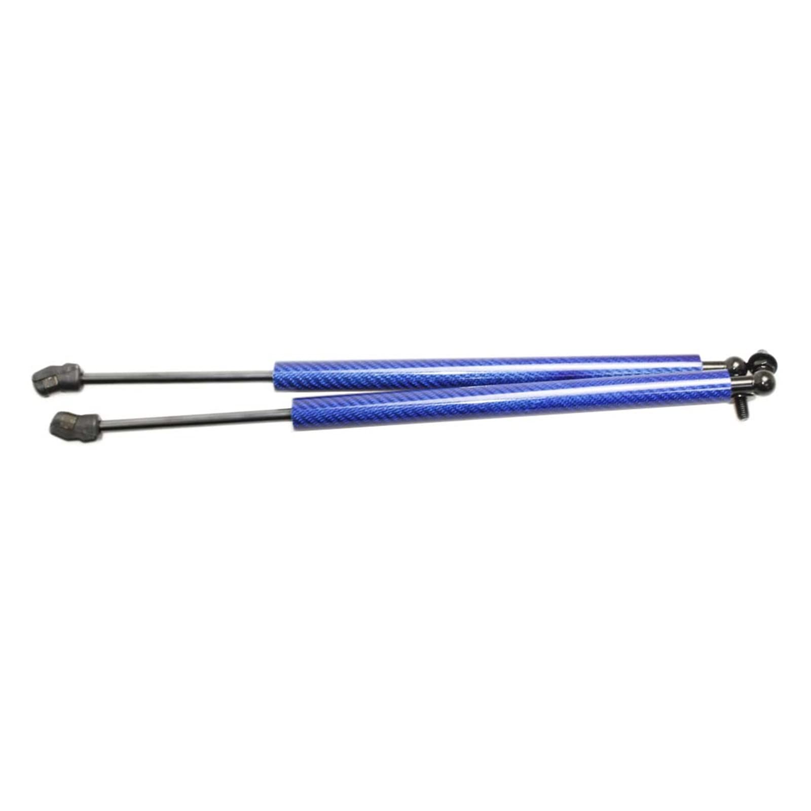 Styling-Zubehör for die Motorhaube, zur Änderung der Gasdruckfedern, zur Unterstützung der Hubarbeitsbühne, Stoßdämpfer, kompatibel mit Equinox 2010–2017(Blue carbon fiber) von VHRMZJYCN