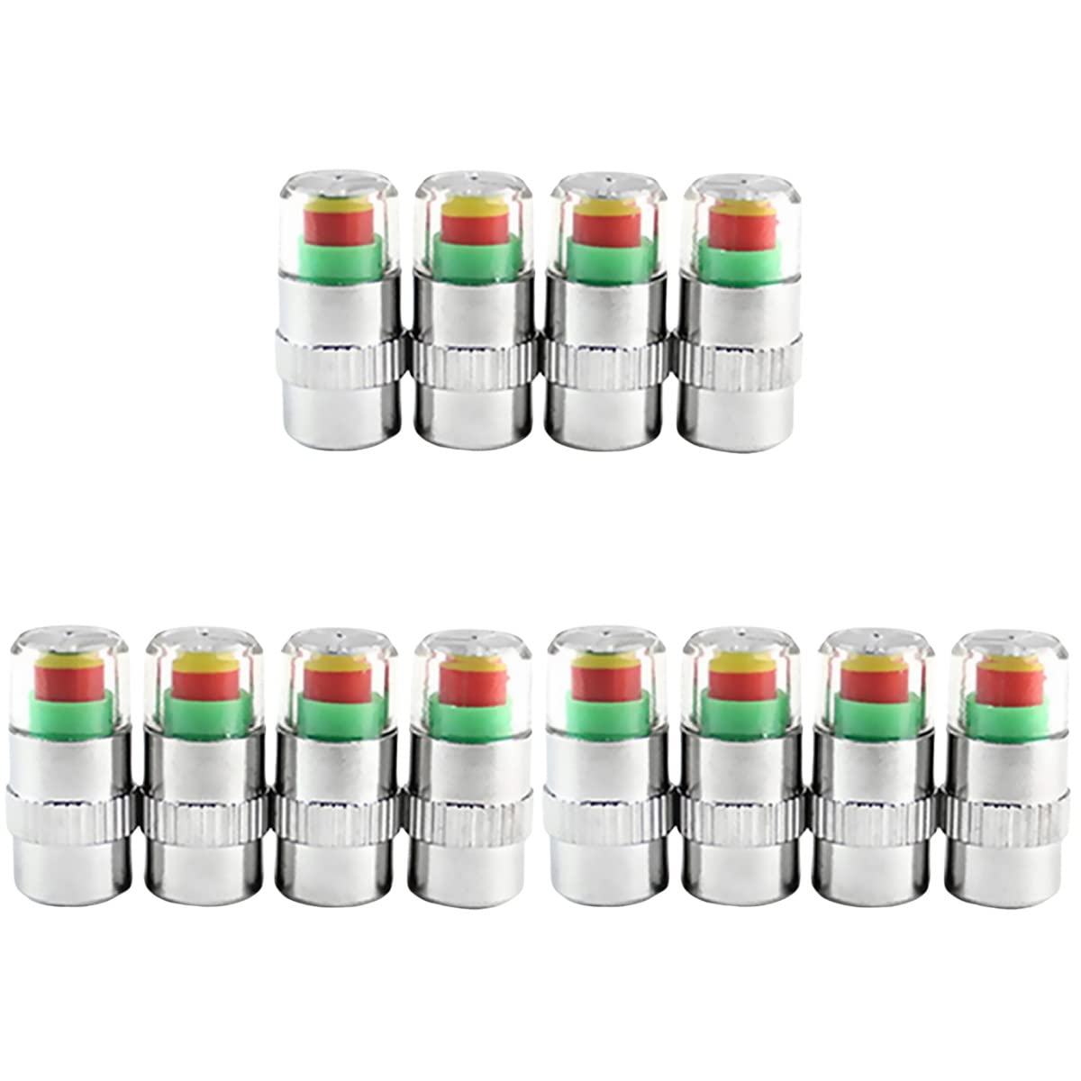 VICASKY 12 STK Reifenmesskappen Pkw-reifendrucküberwachung Ersatzreifendruck Ventilschaftkappen Für Reifen Autoreifenkappe Tpms Ventilkappen Reifen Luftdruck Kappe Reifendruckkappe Wagen VICASKY 12 STK Reifenmesskappen Pkw-reifendrucküberwachung Ersatzreifendruck Ventilschaftkappen Für Reifen Autoreifenkappe Tpms Ventilkappen Reifen Luftdruck Kappe Reifendruckkappe Wagen von VICASKY