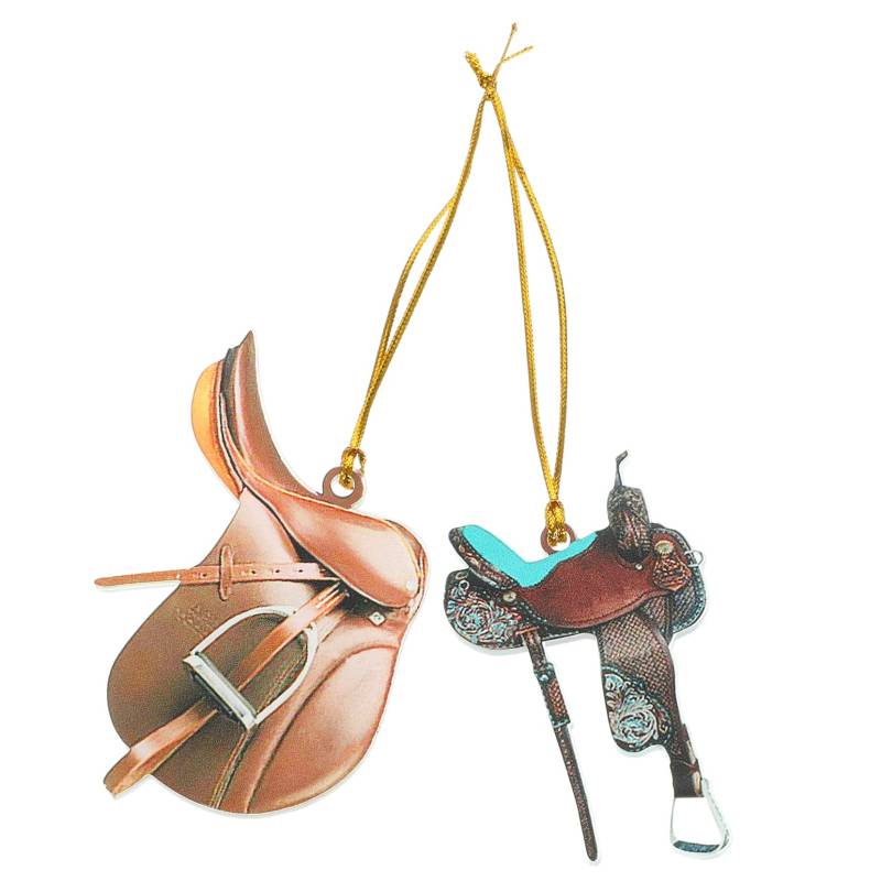 VICASKY 2 Stück Sattelanhänger Pferdesattel Autoanhänger Autospiegelanhänger Auto Hängeornament Rückspiegel Ornament Auto Innenornament Autospiegel Hängeornament Acryl von VICASKY
