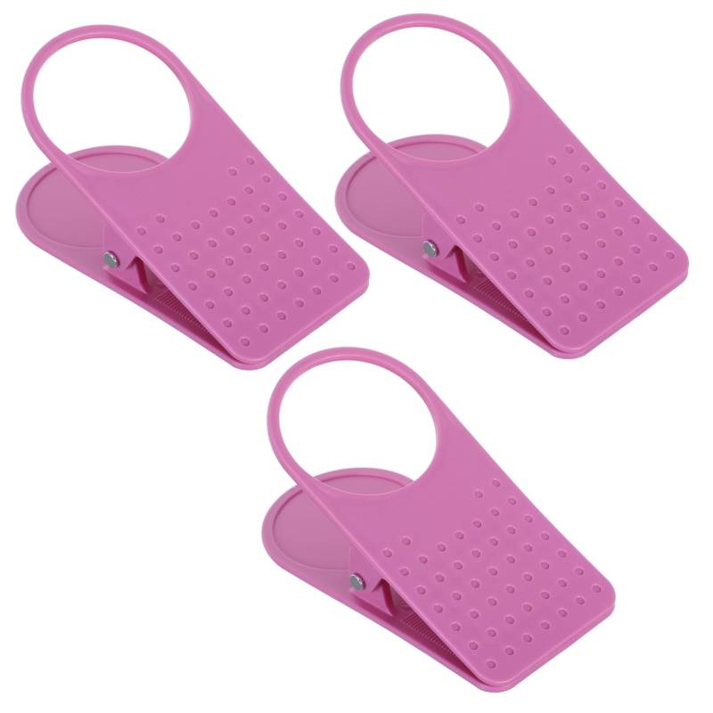 VICASKY 3 Stück Tisch Getränkehalter Becherhalter Für Tisch Schreibtisch Seitlicher Getränkehalter Trinkbecherhalter Clips Zum Anklipsen Getränkehalter Für Schreibtisch von VICASKY